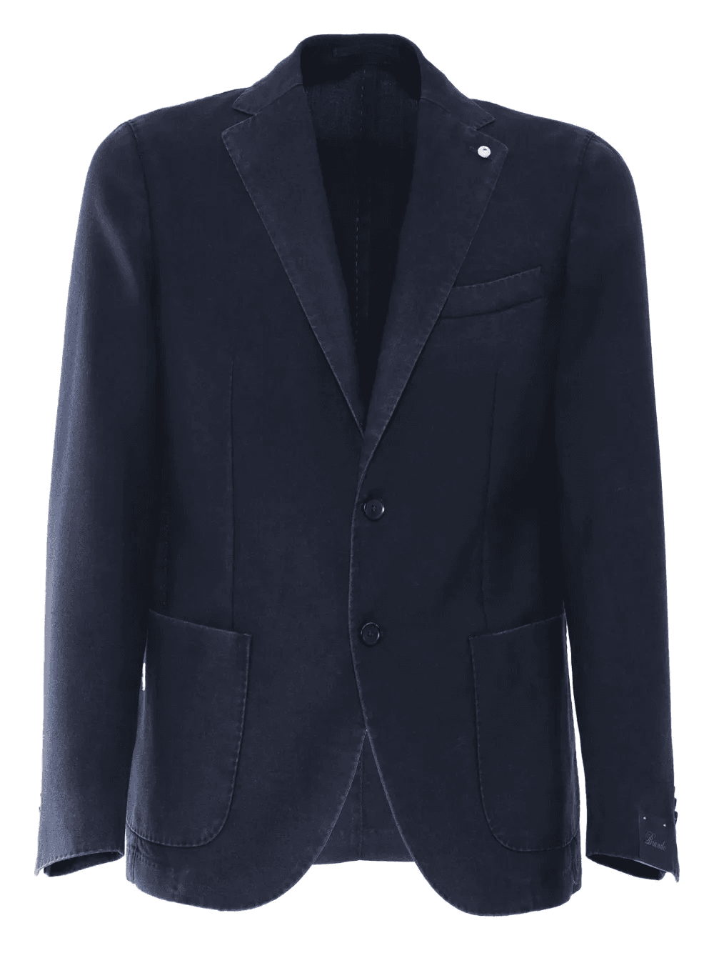buttoned patch-pocket blazer - Image 1
