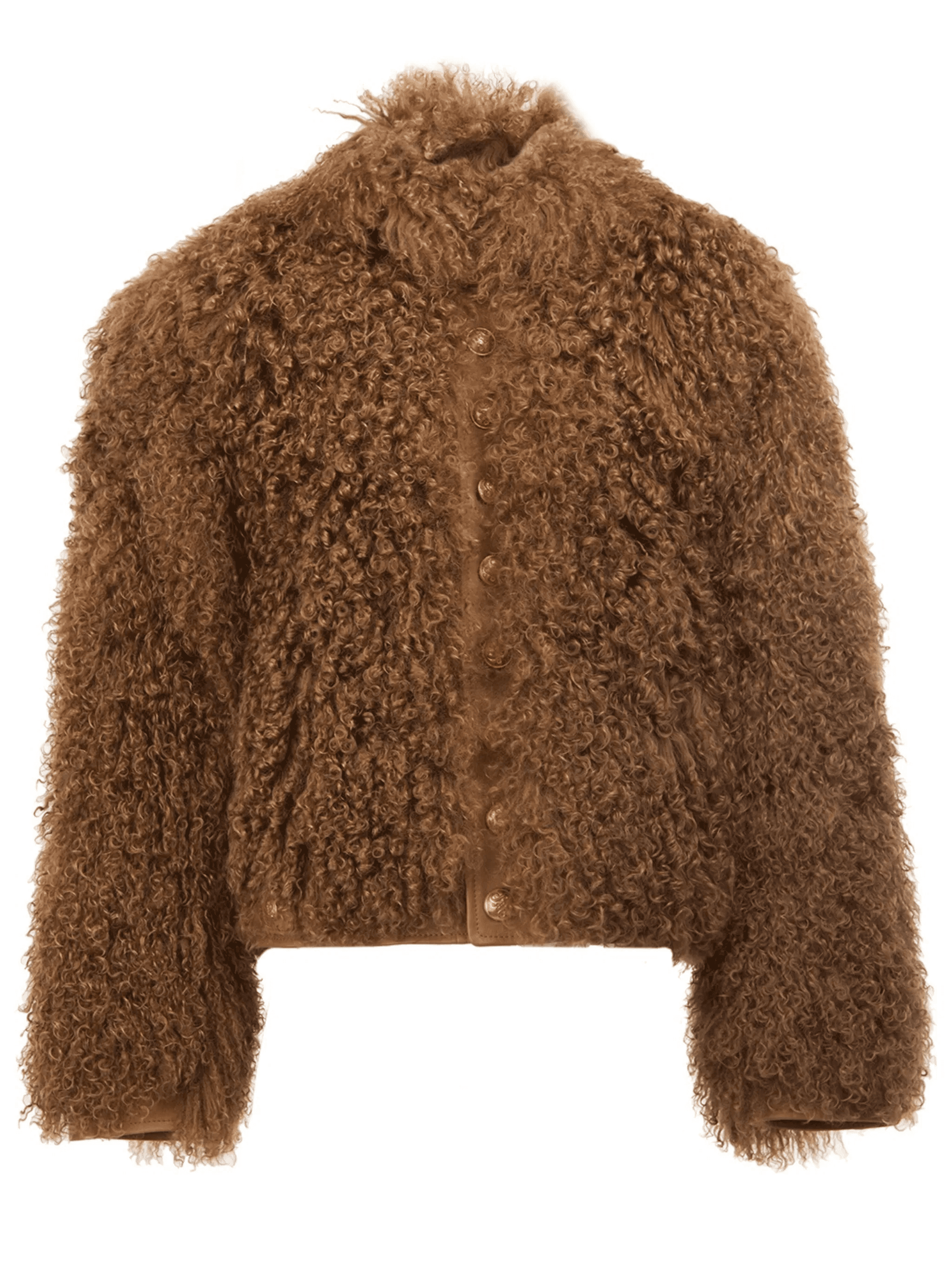 furry bomber jacket - Image 1
