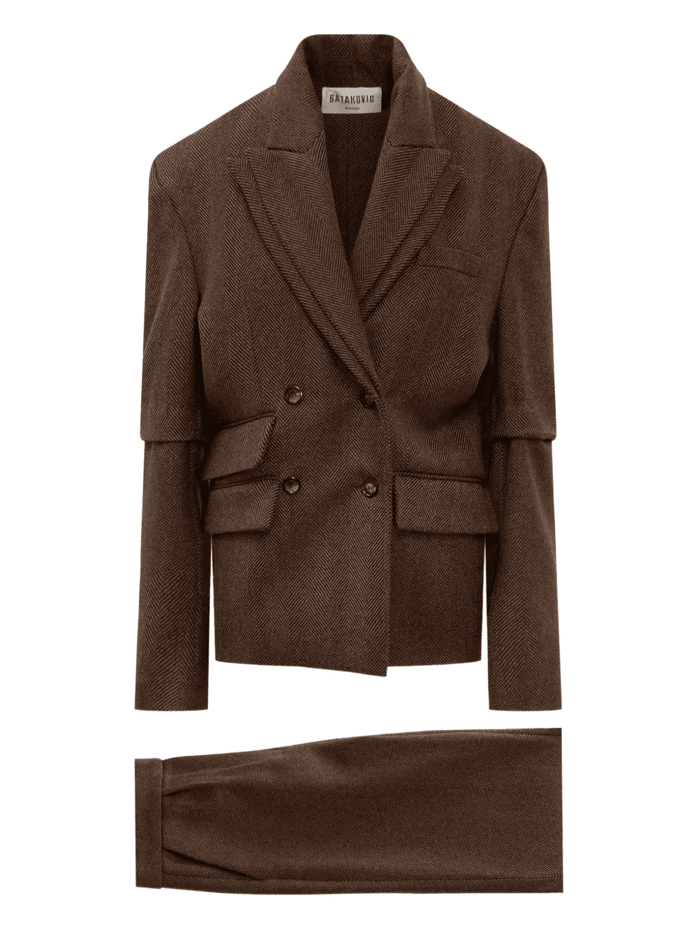 Valerie double-breasted suit - Image 1