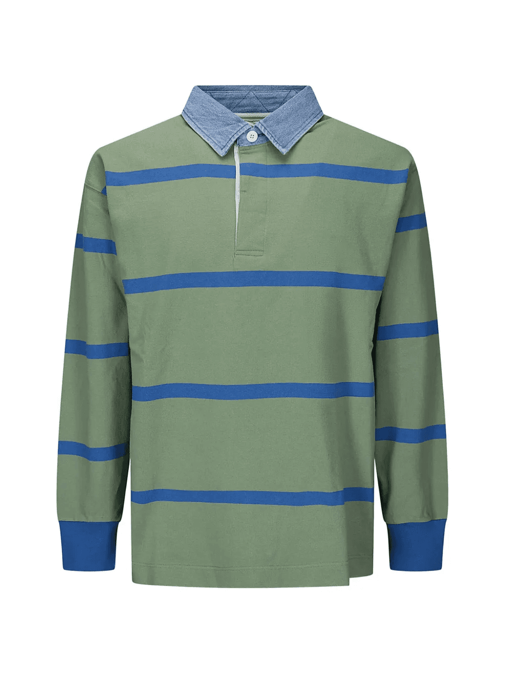 striped polo shirt - Image 1