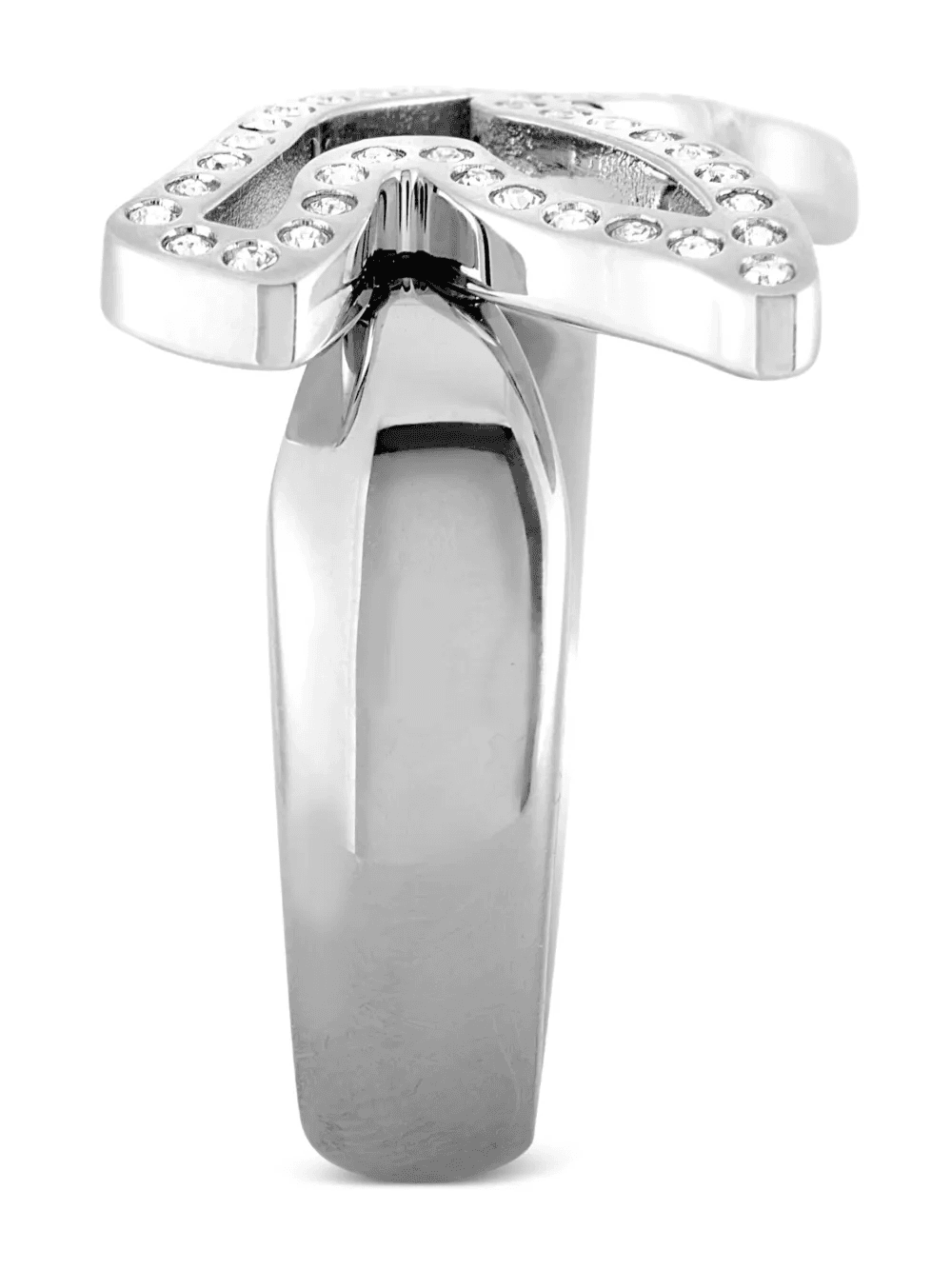 crystal-embellished ring - Image 1