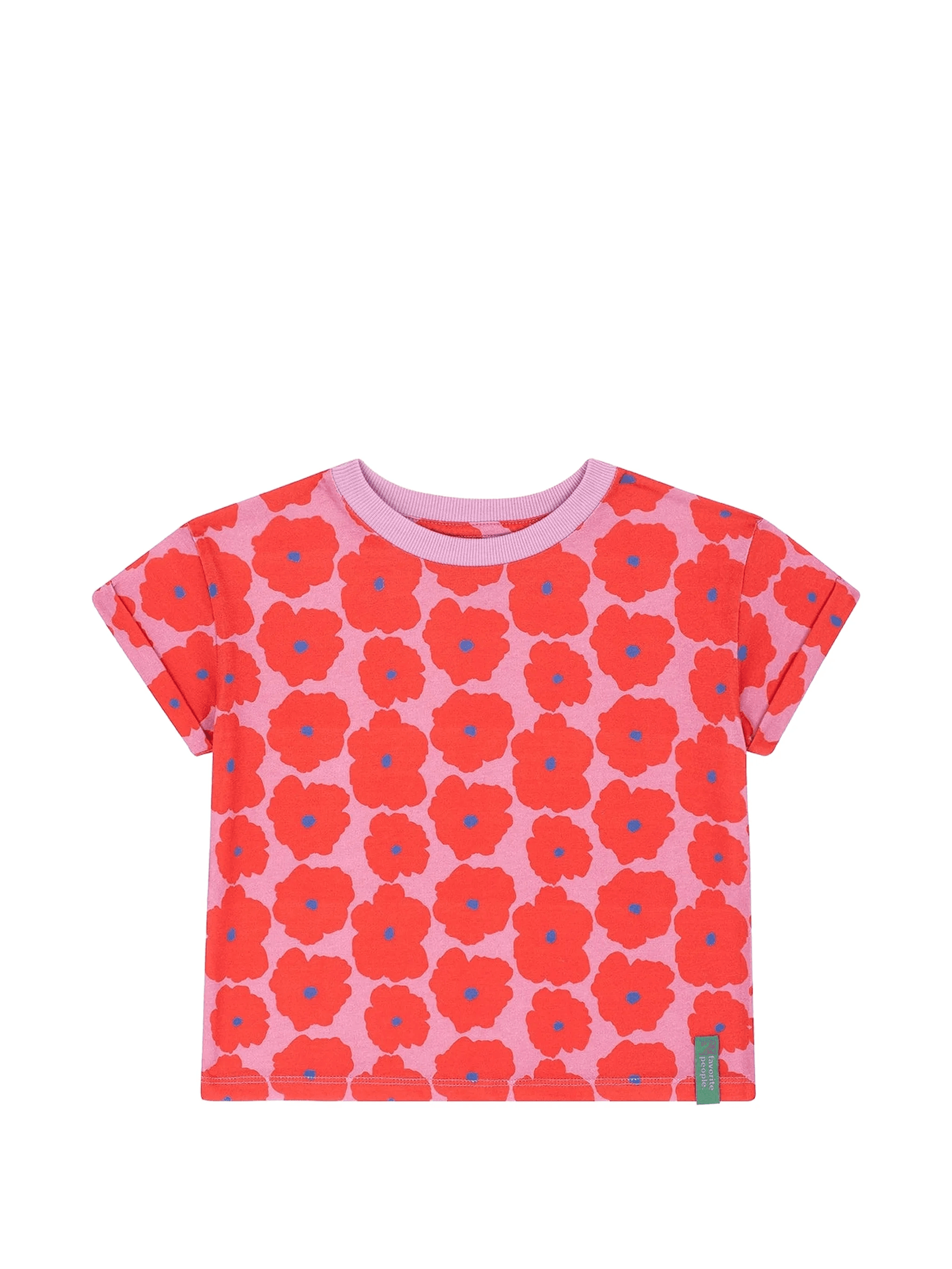 Napoli floral print T-shirt - Image 1