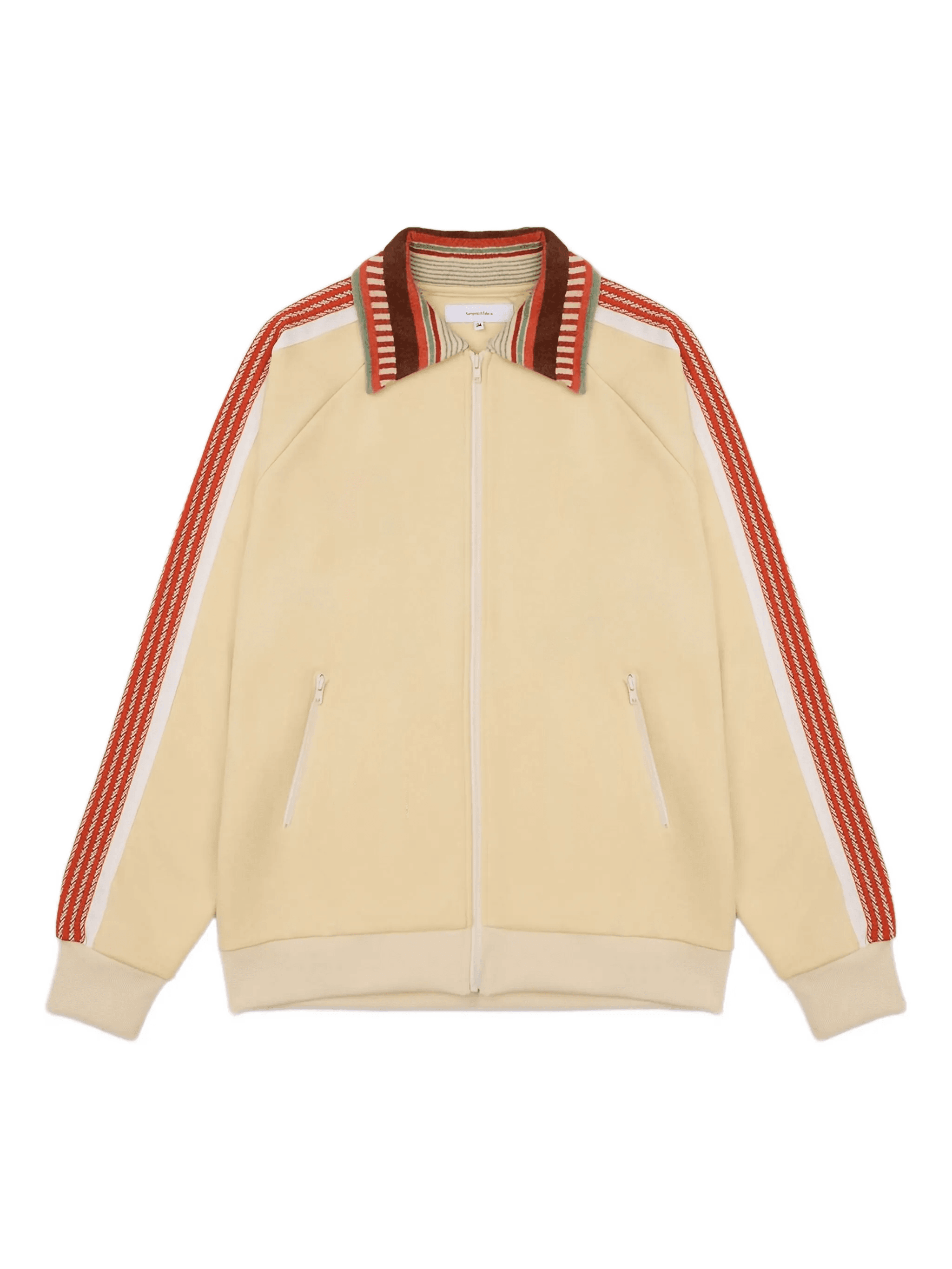 striped-panel jacket - Image 1