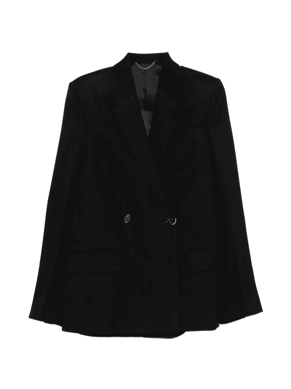 boxy double-breasted blazer - Image 1