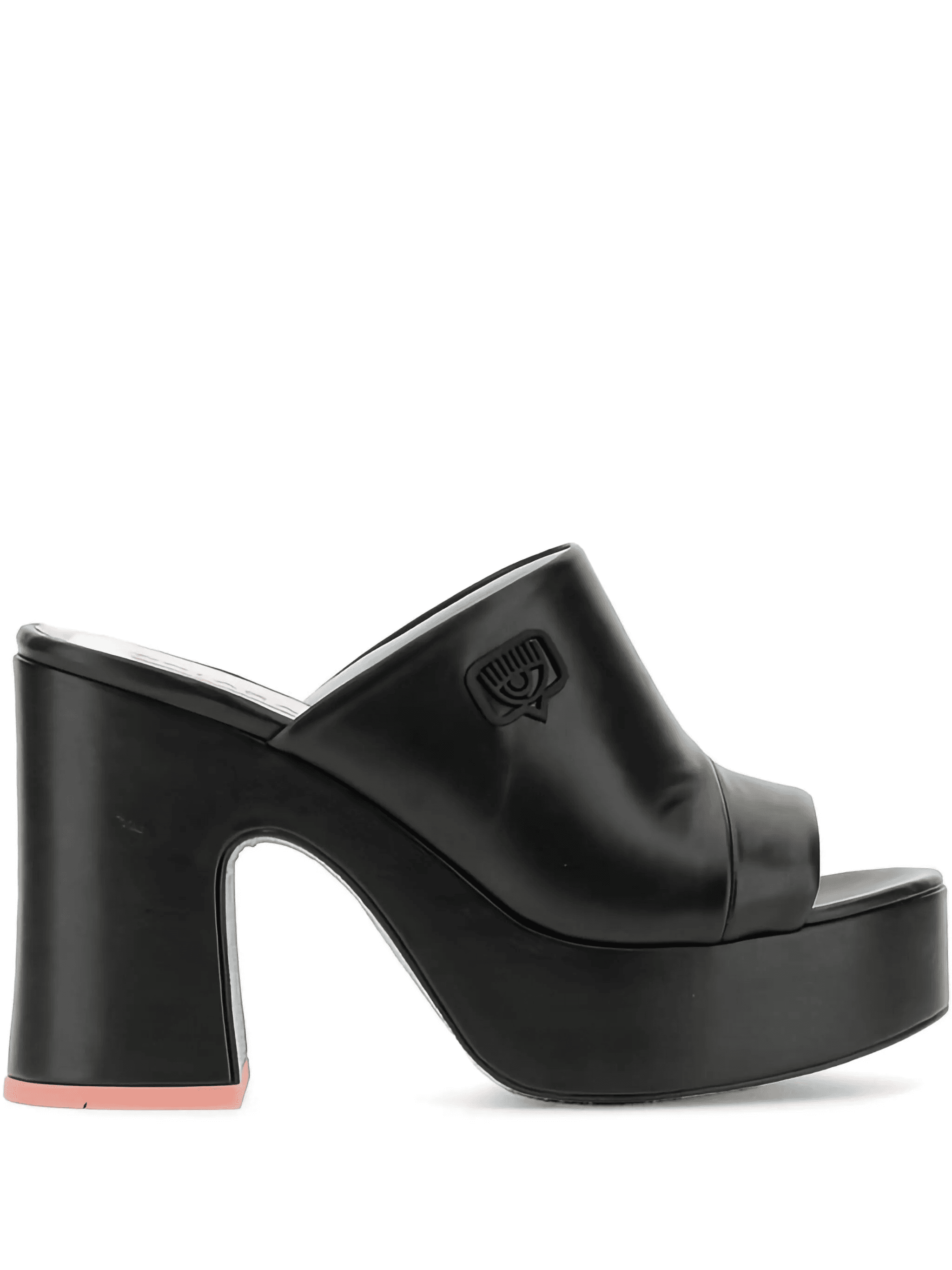 85mm Eyelike platform block-heel sandals - Image 1