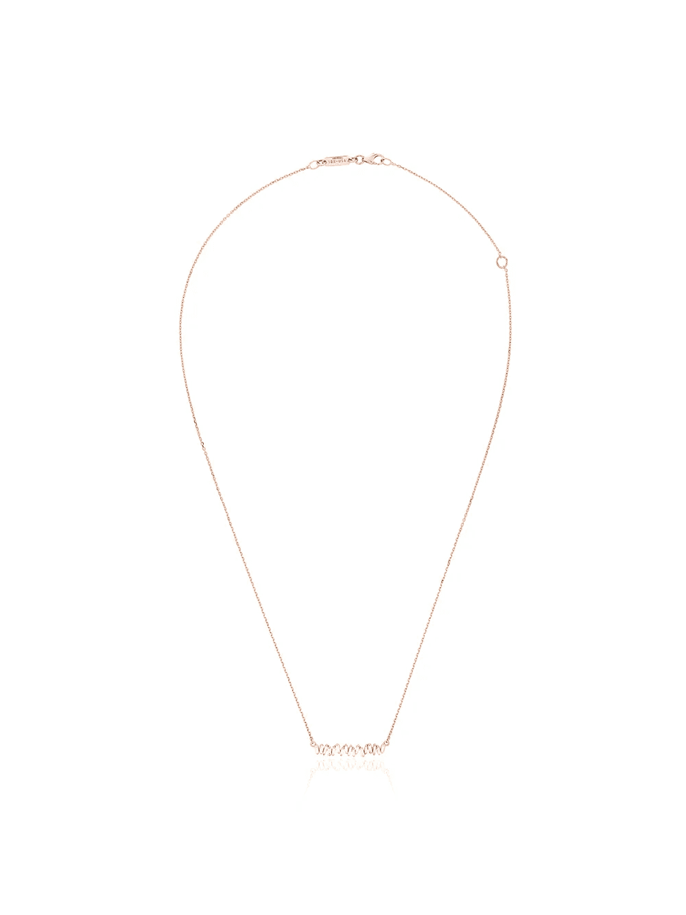 Classic diamond bar necklace - Image 1