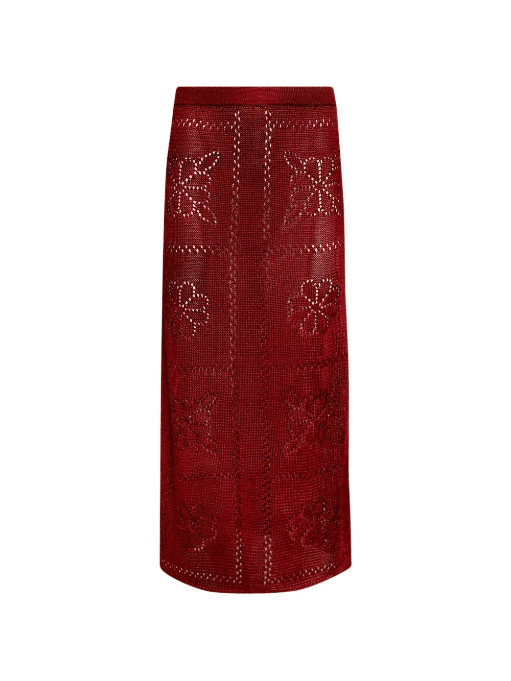 floral midi skirt - Image 1