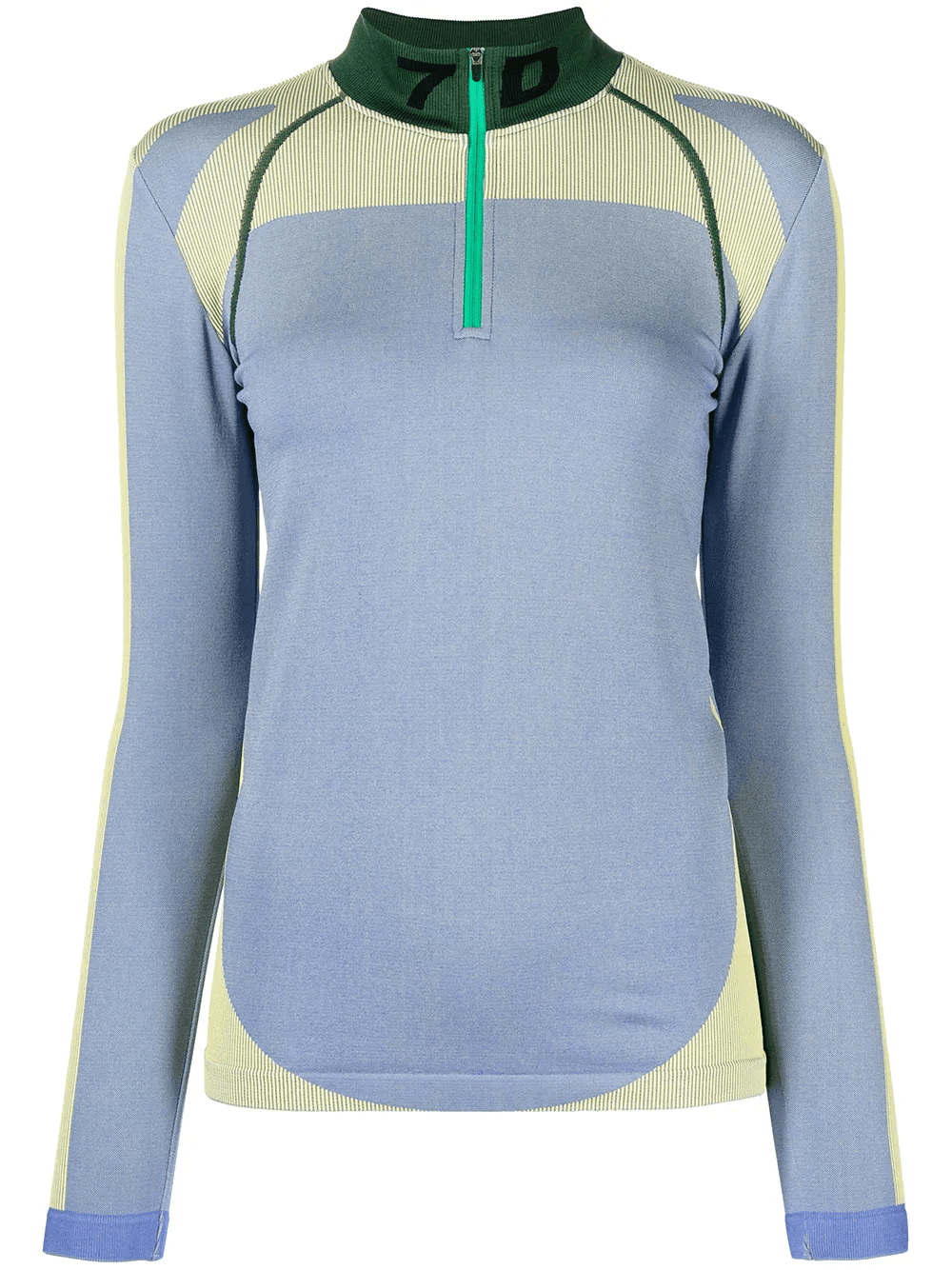 half-zip long-sleeved jumper - Image 1