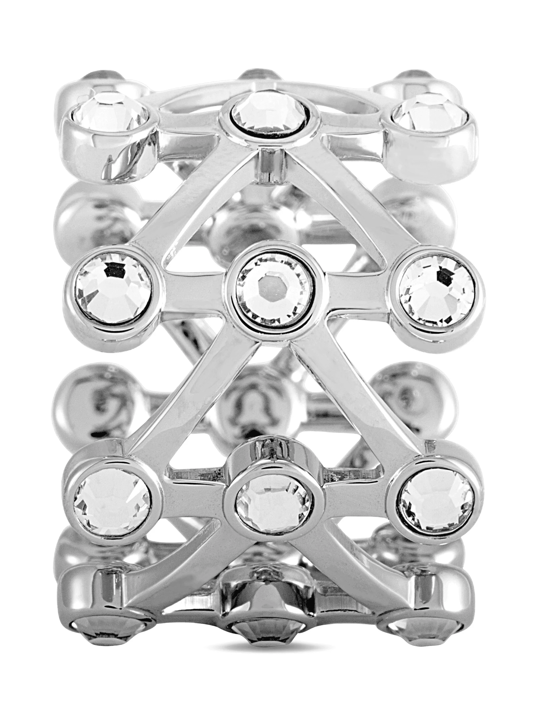 crystal-embellished ring - Image 1