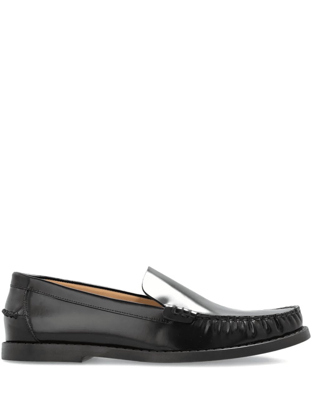 leather slip-on loafers - Image 1