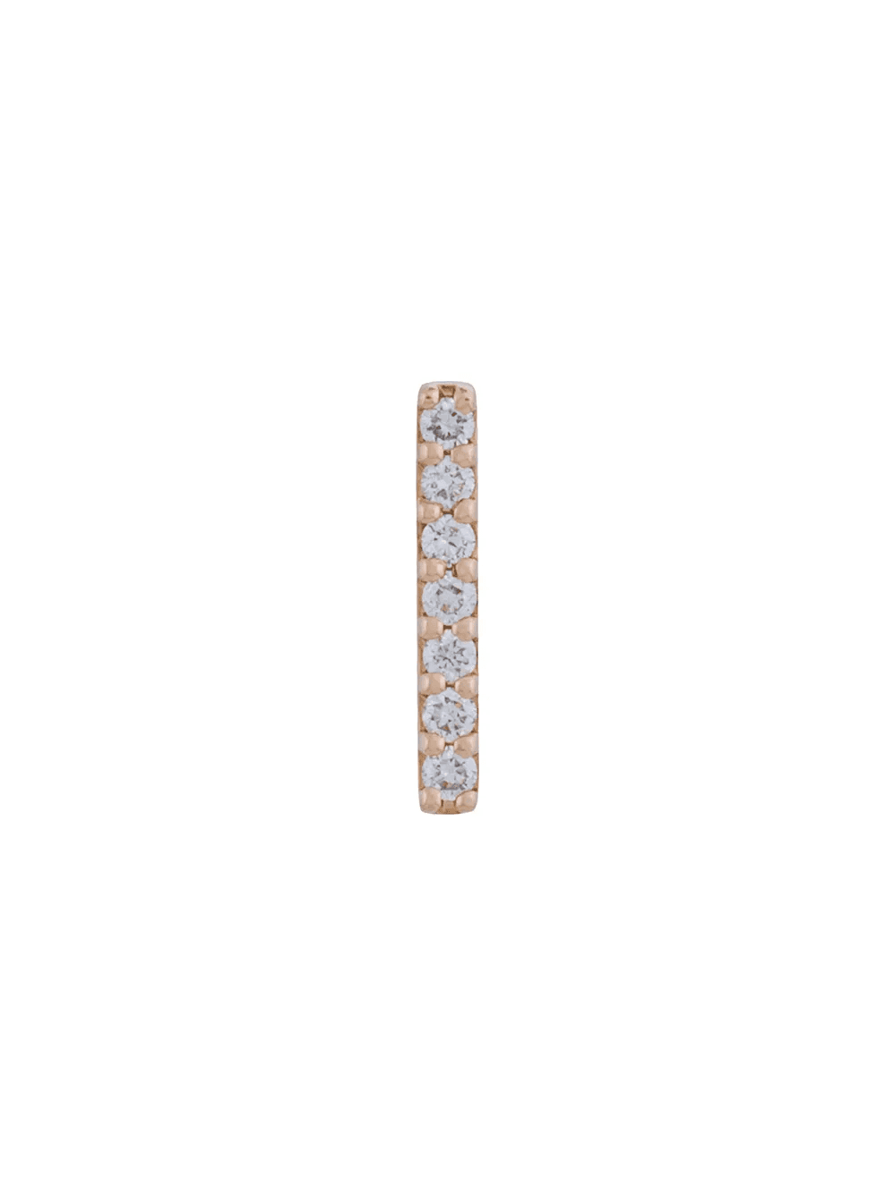 18kt gold ALINKA ID diamond stud earring - Image 1
