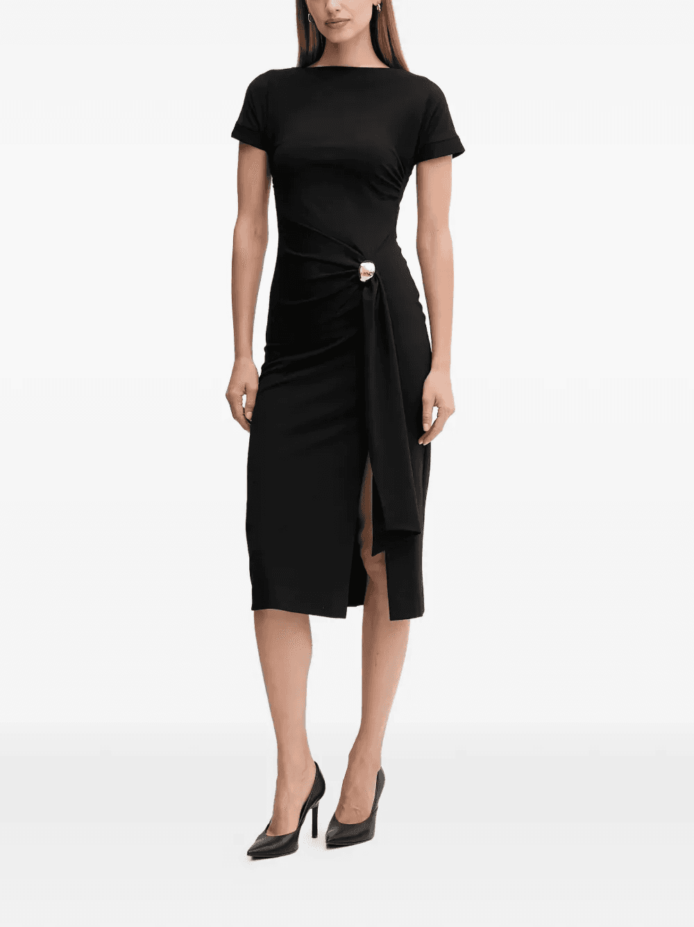 ring.detail midi dress - Image 1