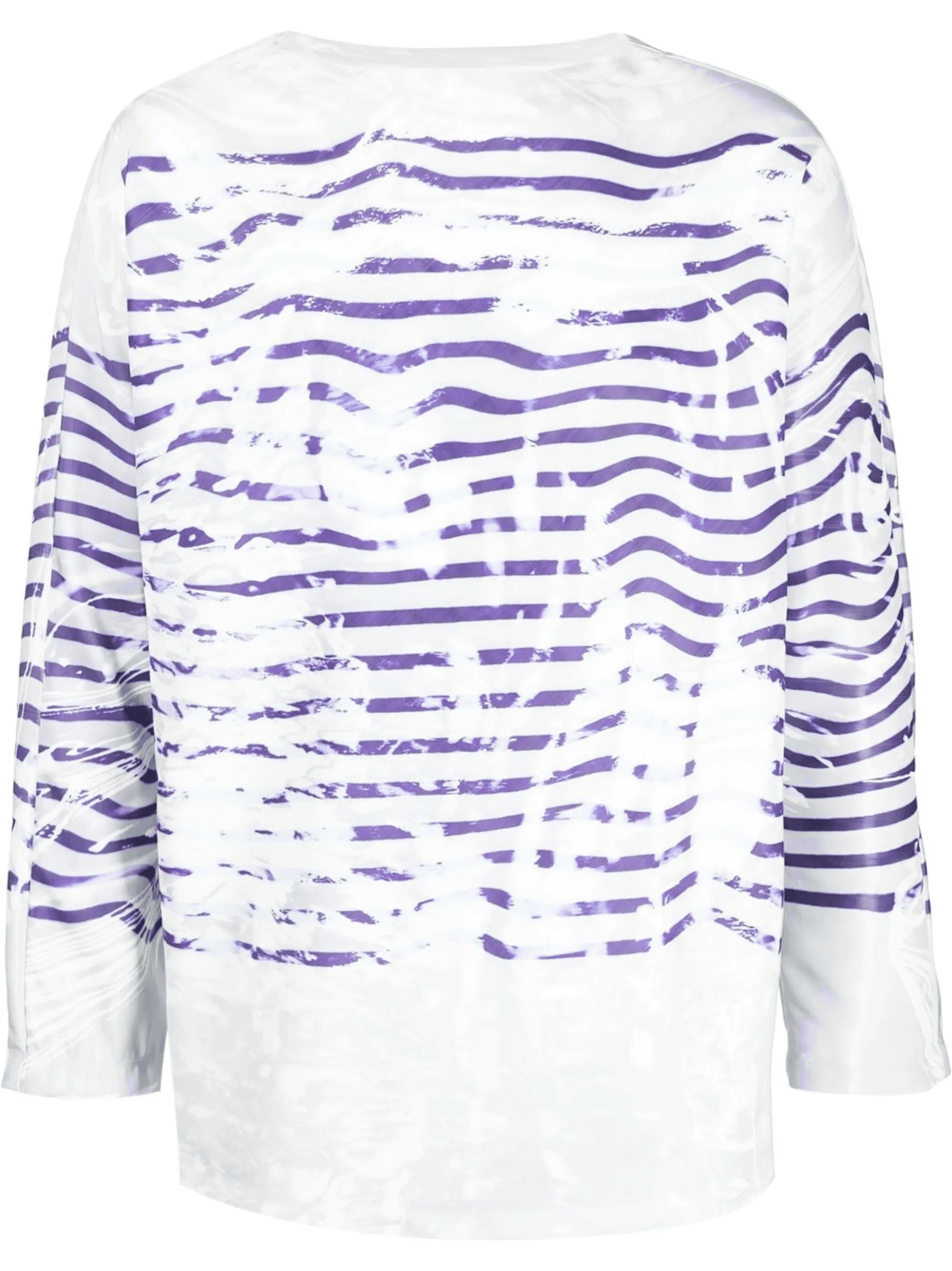 graphic-print long-sleeved top - Image 1