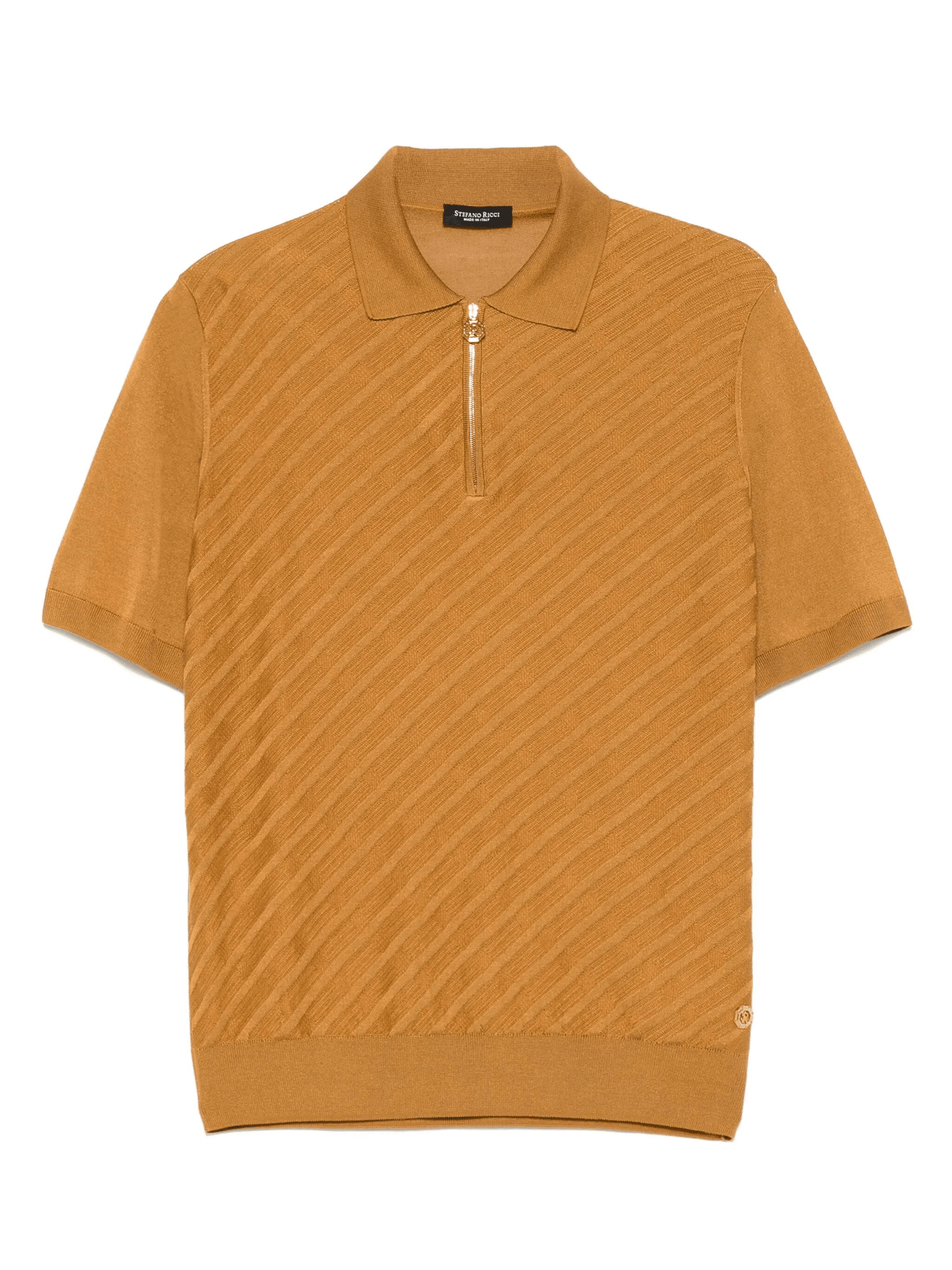 striped polo shirt - Image 1