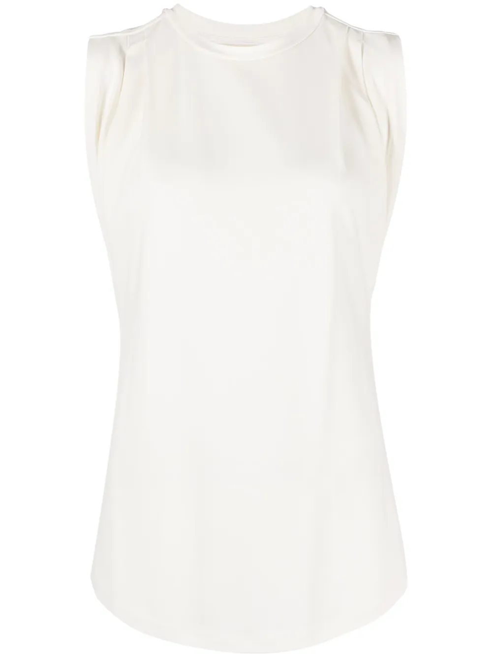 pleat-detailing tank top - Image 1