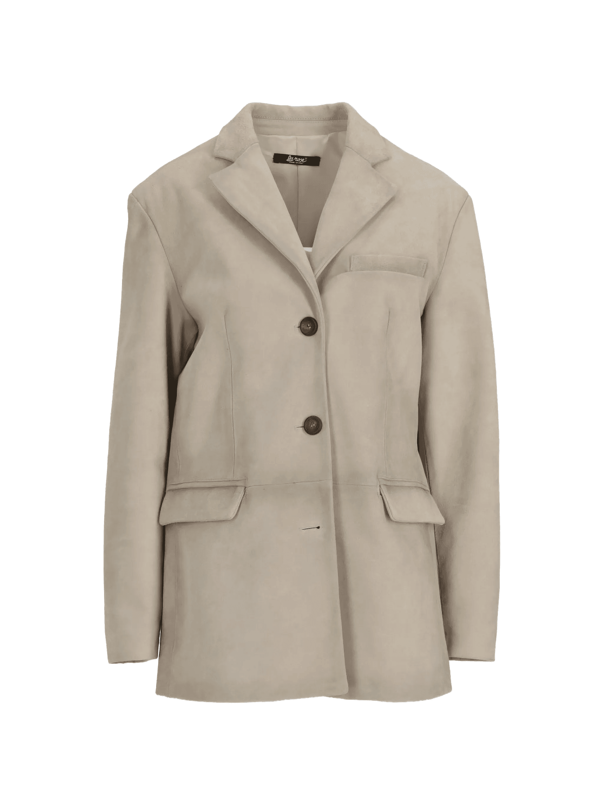 button suede jacket - Image 1