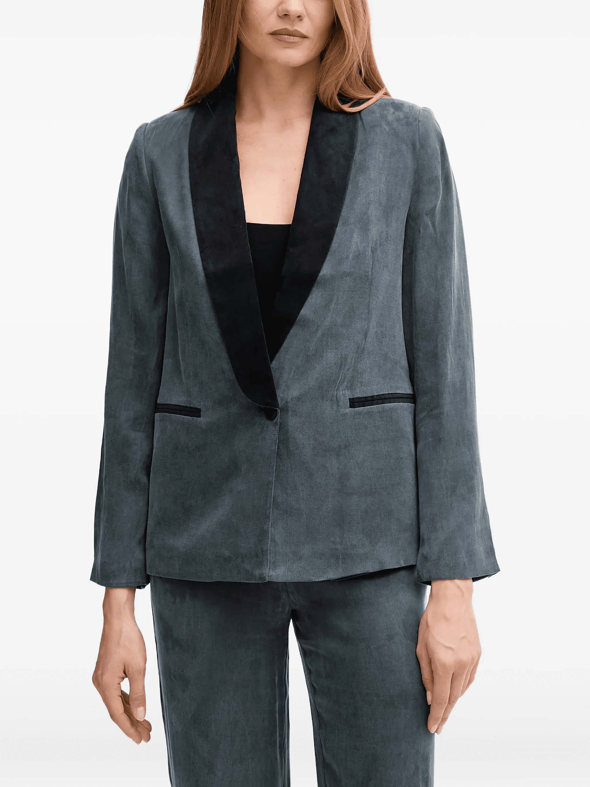 shawl-lapel blazer - Image 1