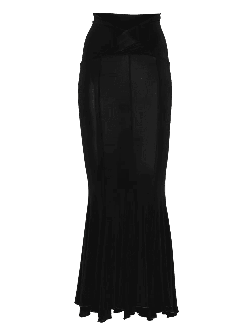 panelled maxi skirt - Image 1