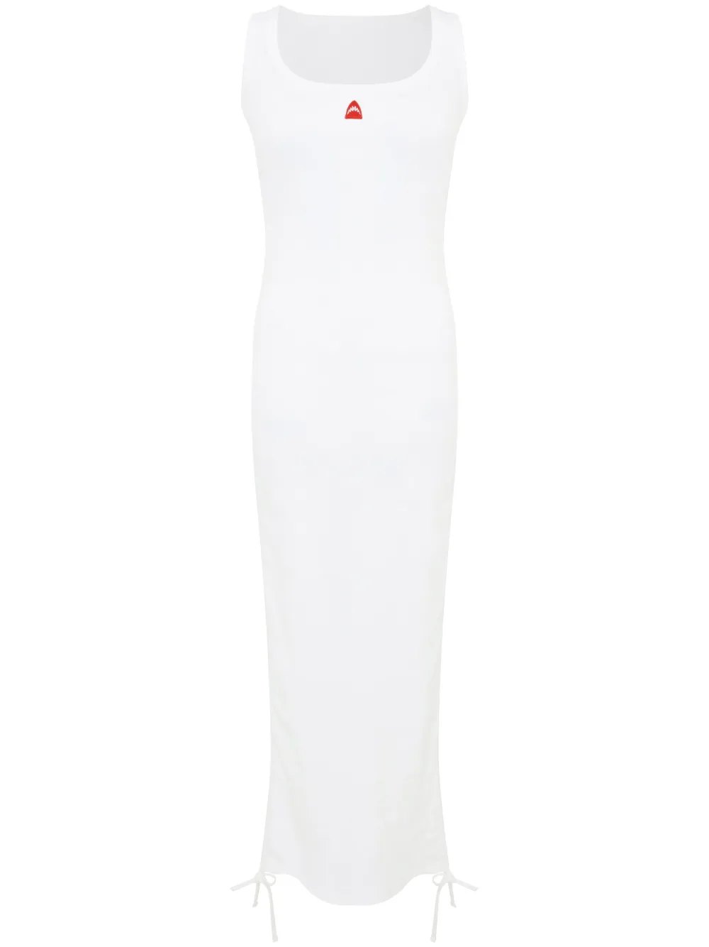 ruched-detailing dress - Image 1