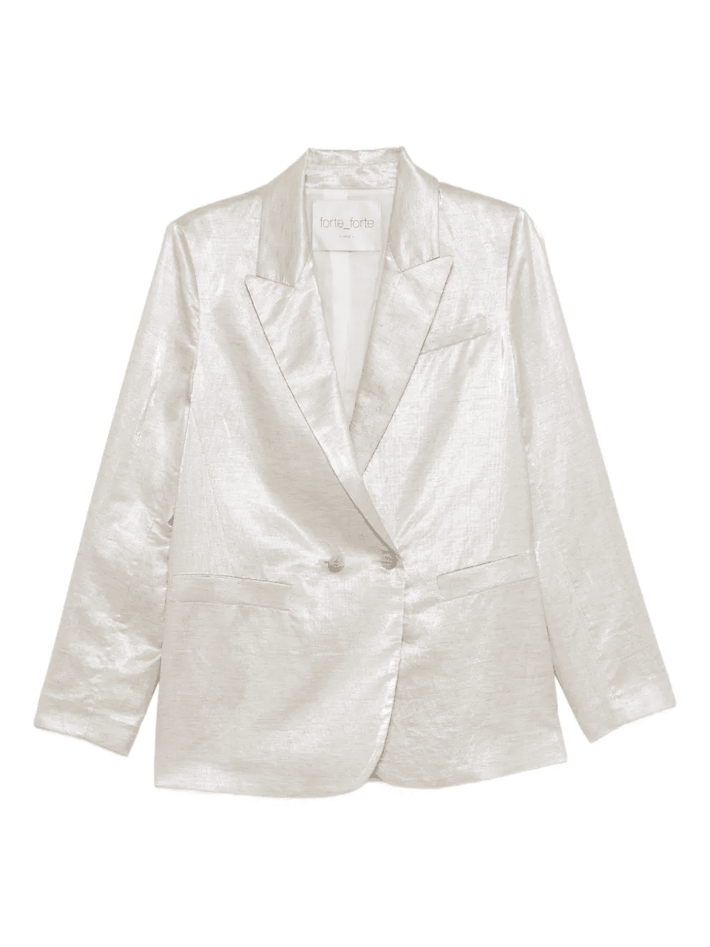 double-breasted cloth jacket - Image 1