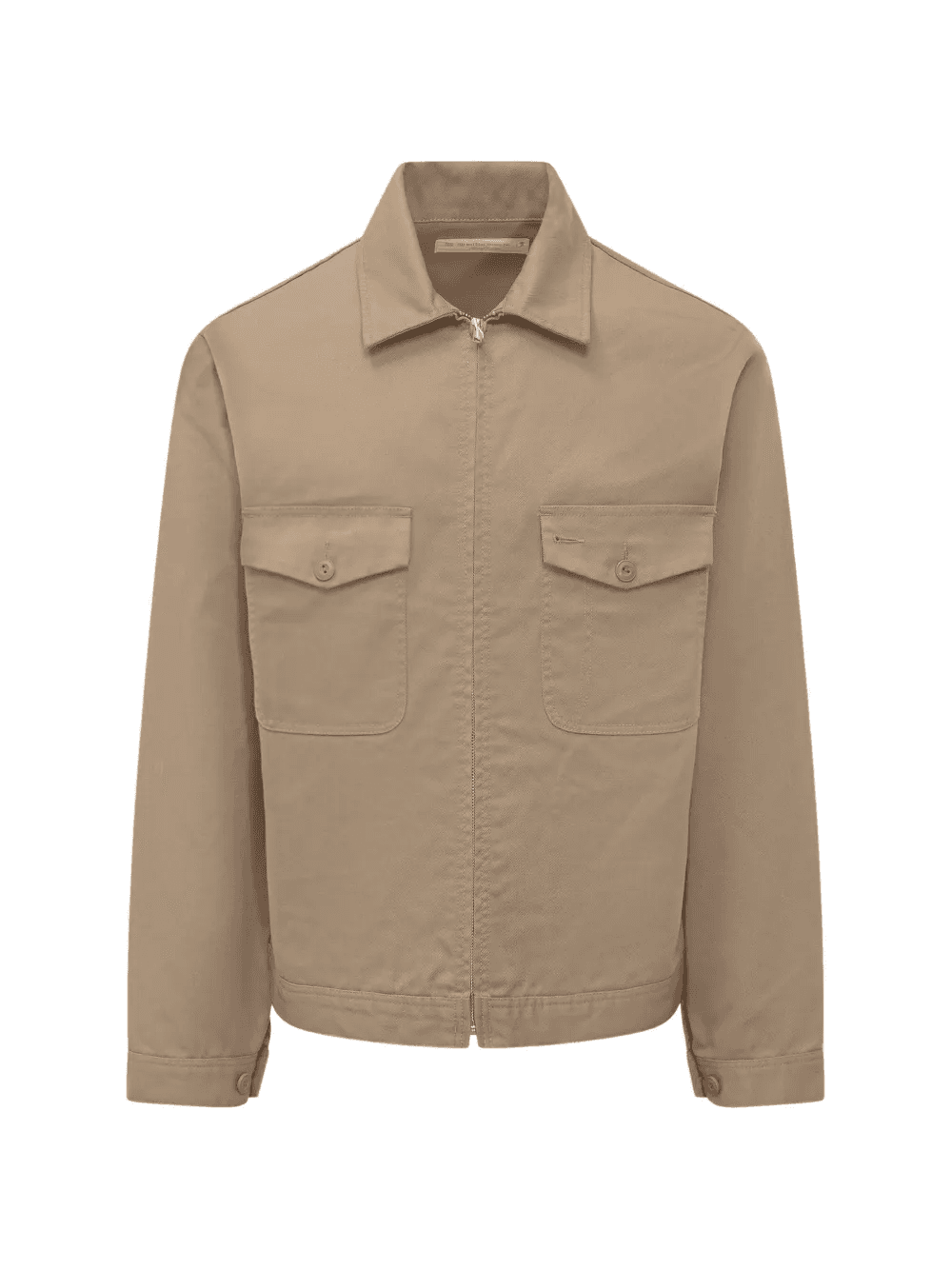 zipped shirt jacket - Image 1