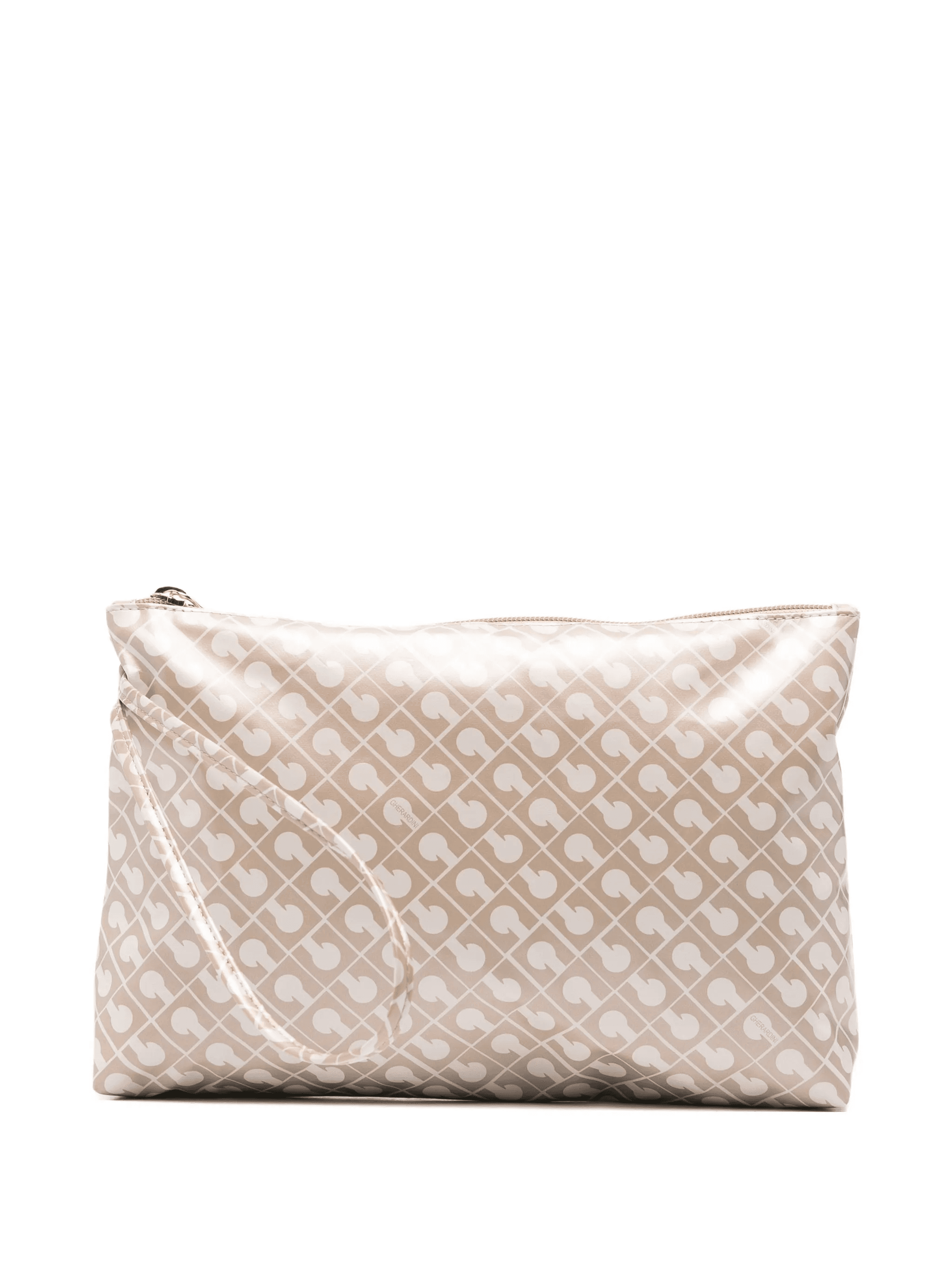 large patterned zipped clutch bag - Image 1