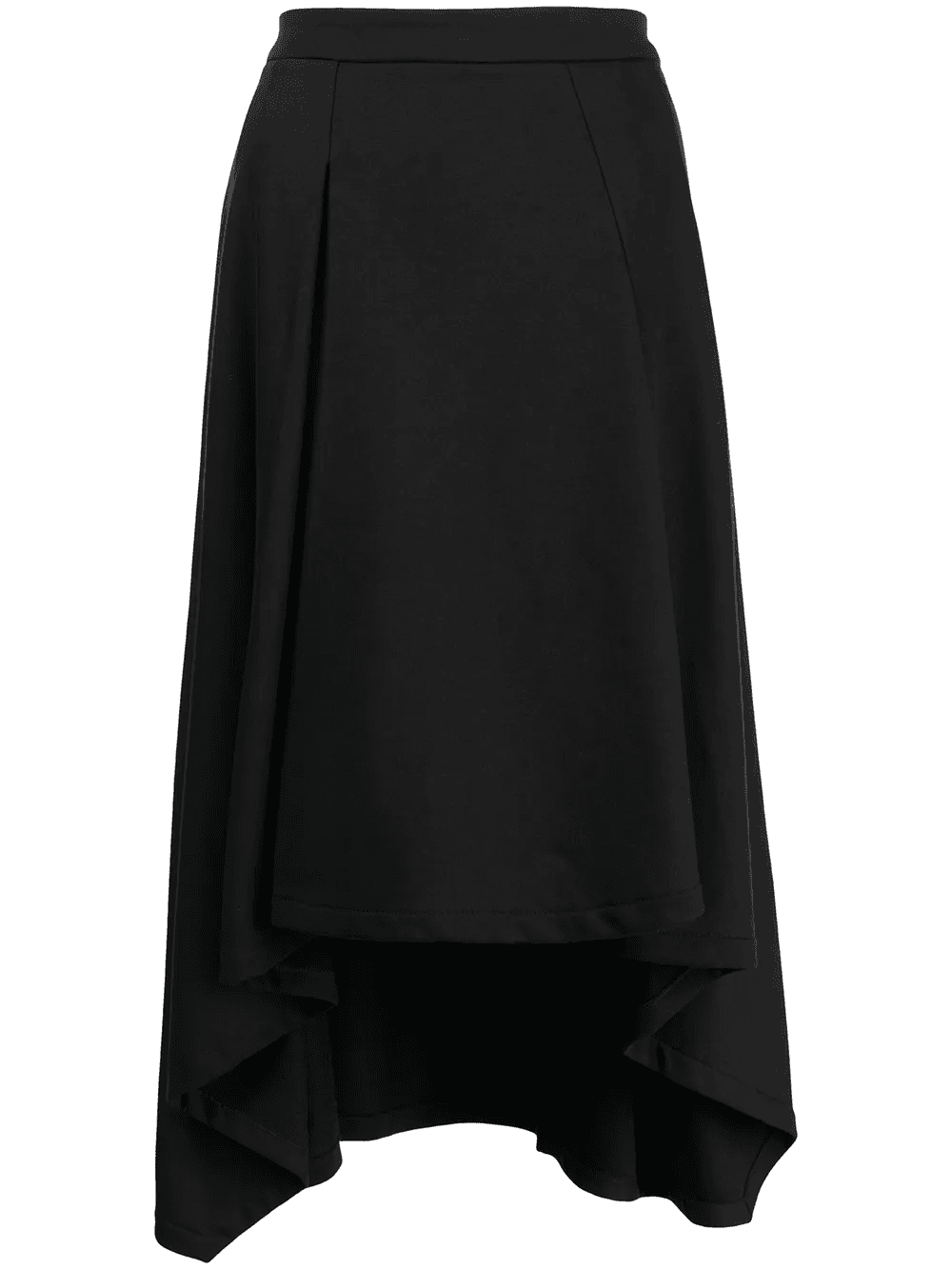 asymmetric pleated skirt - Image 1