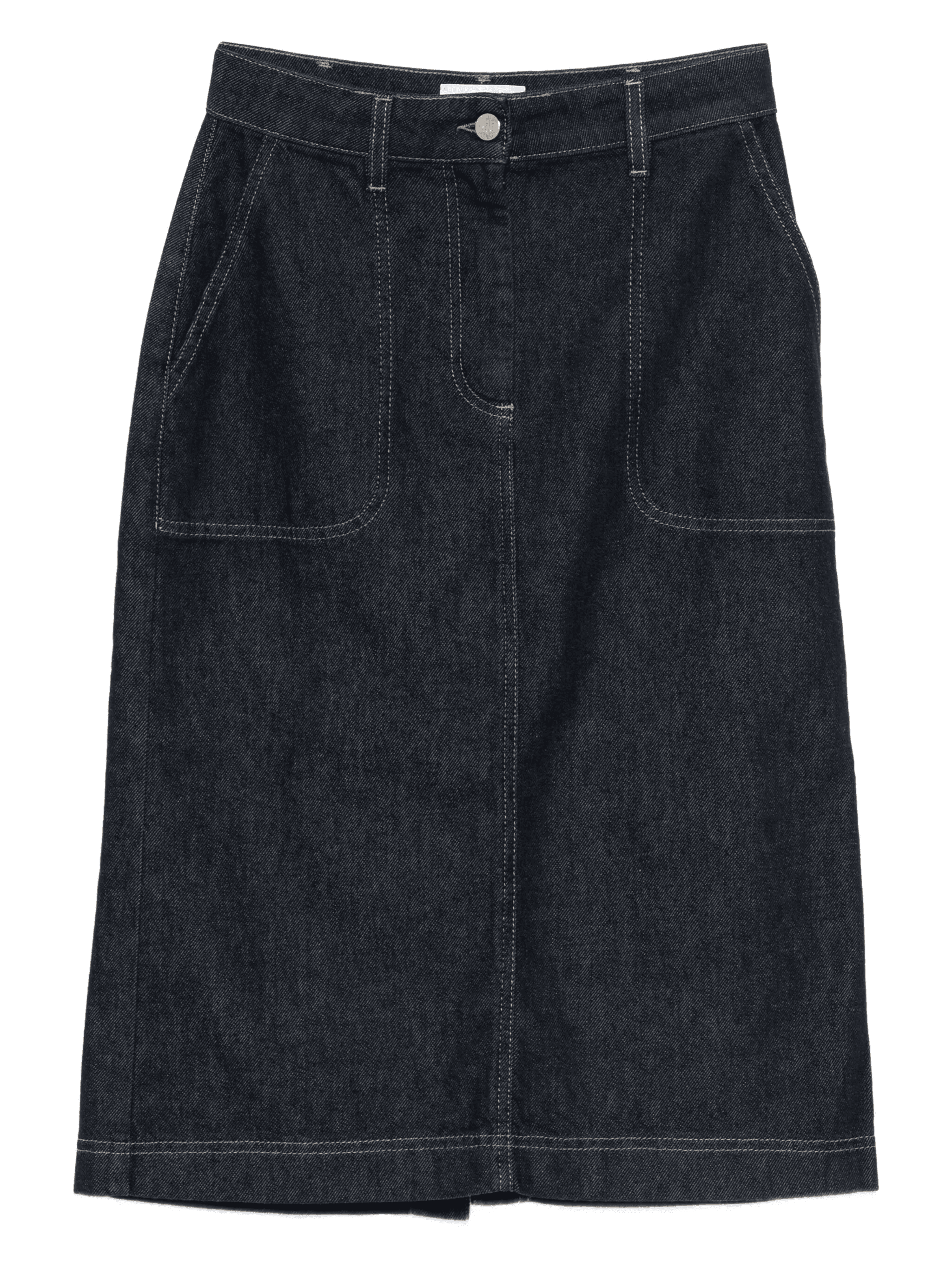 denim midi skirt - Image 1