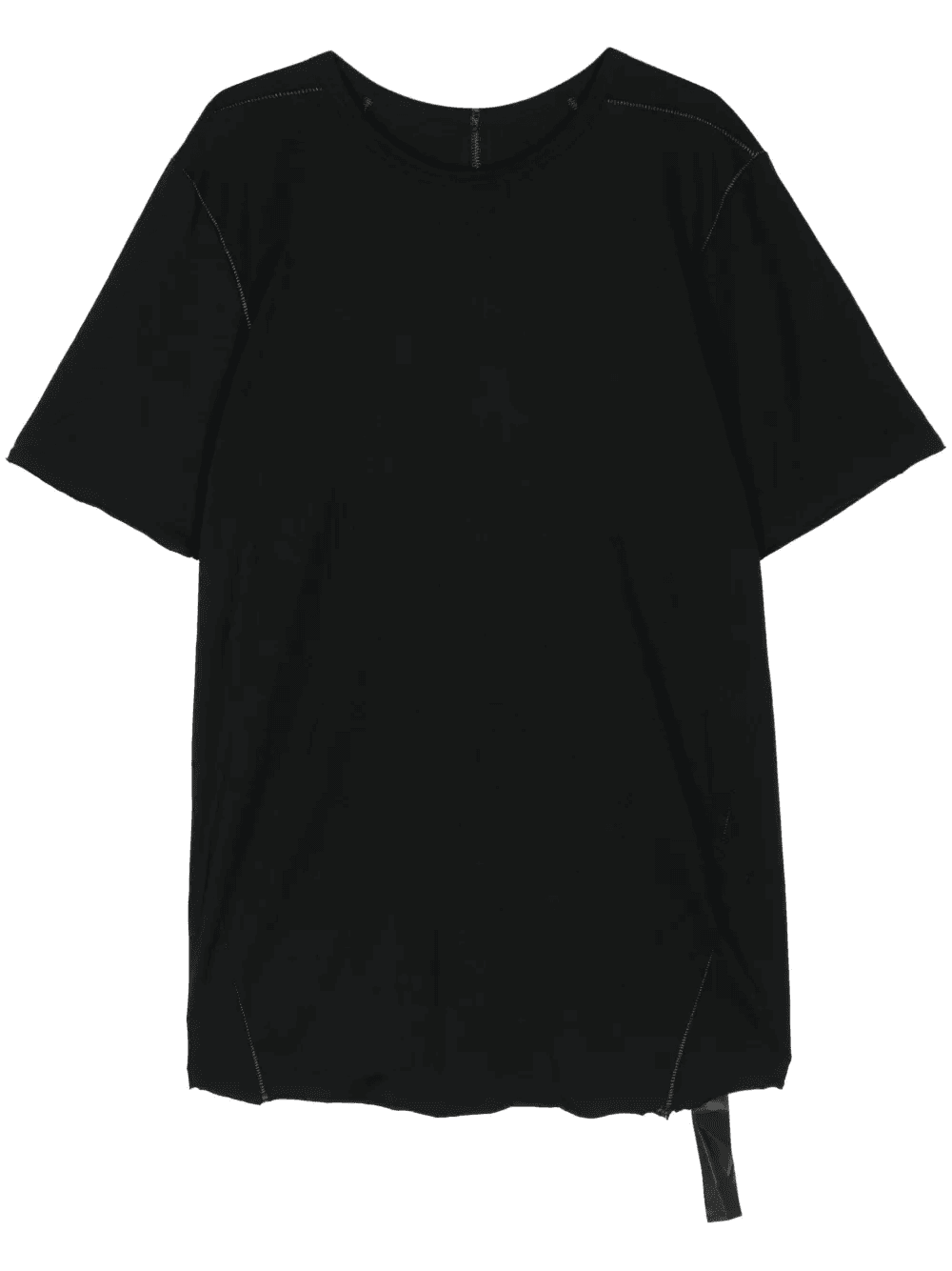 strap-detailing organic cotton t-shirt - Image 1