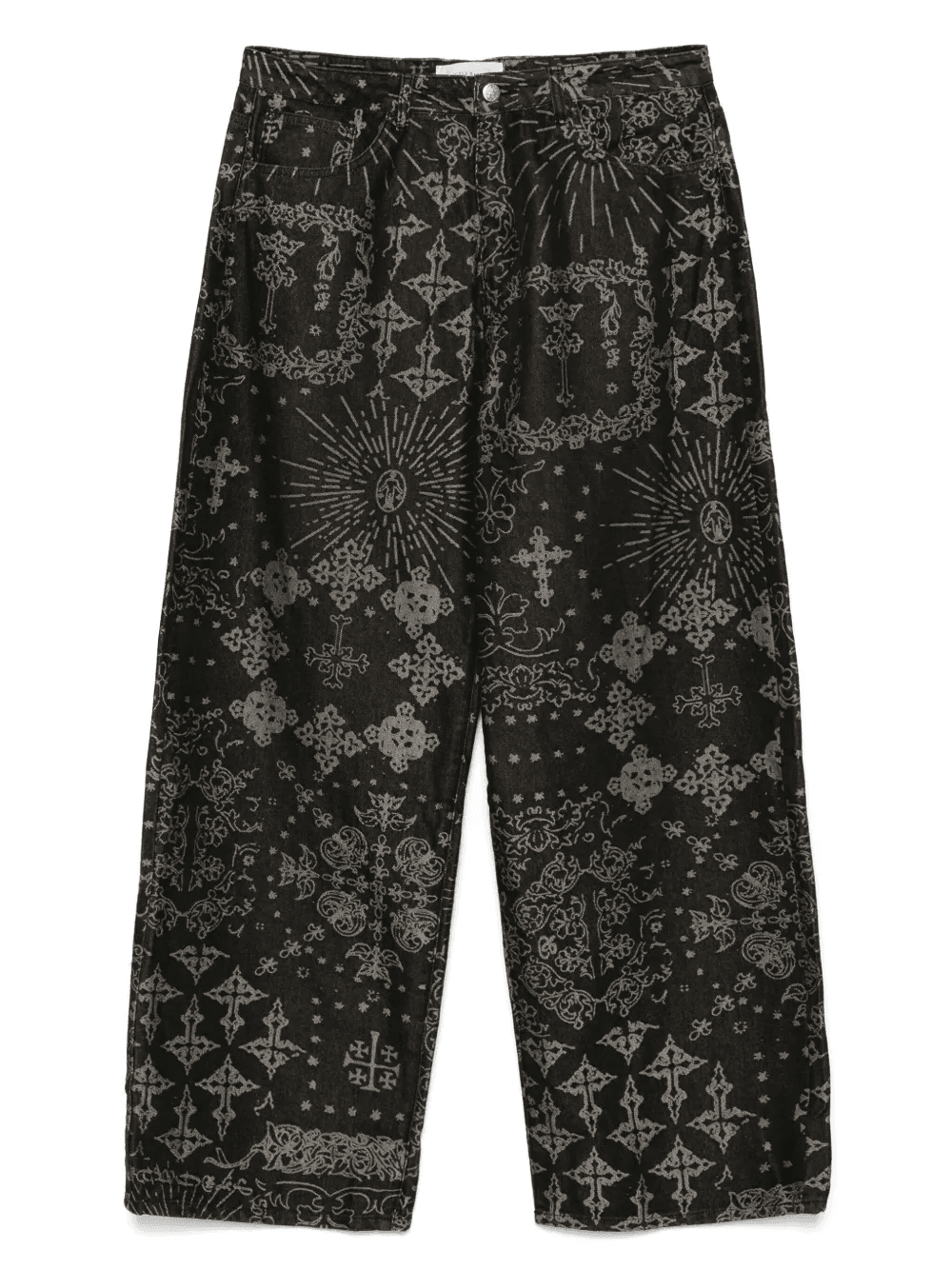 jacquard jeans - Image 1