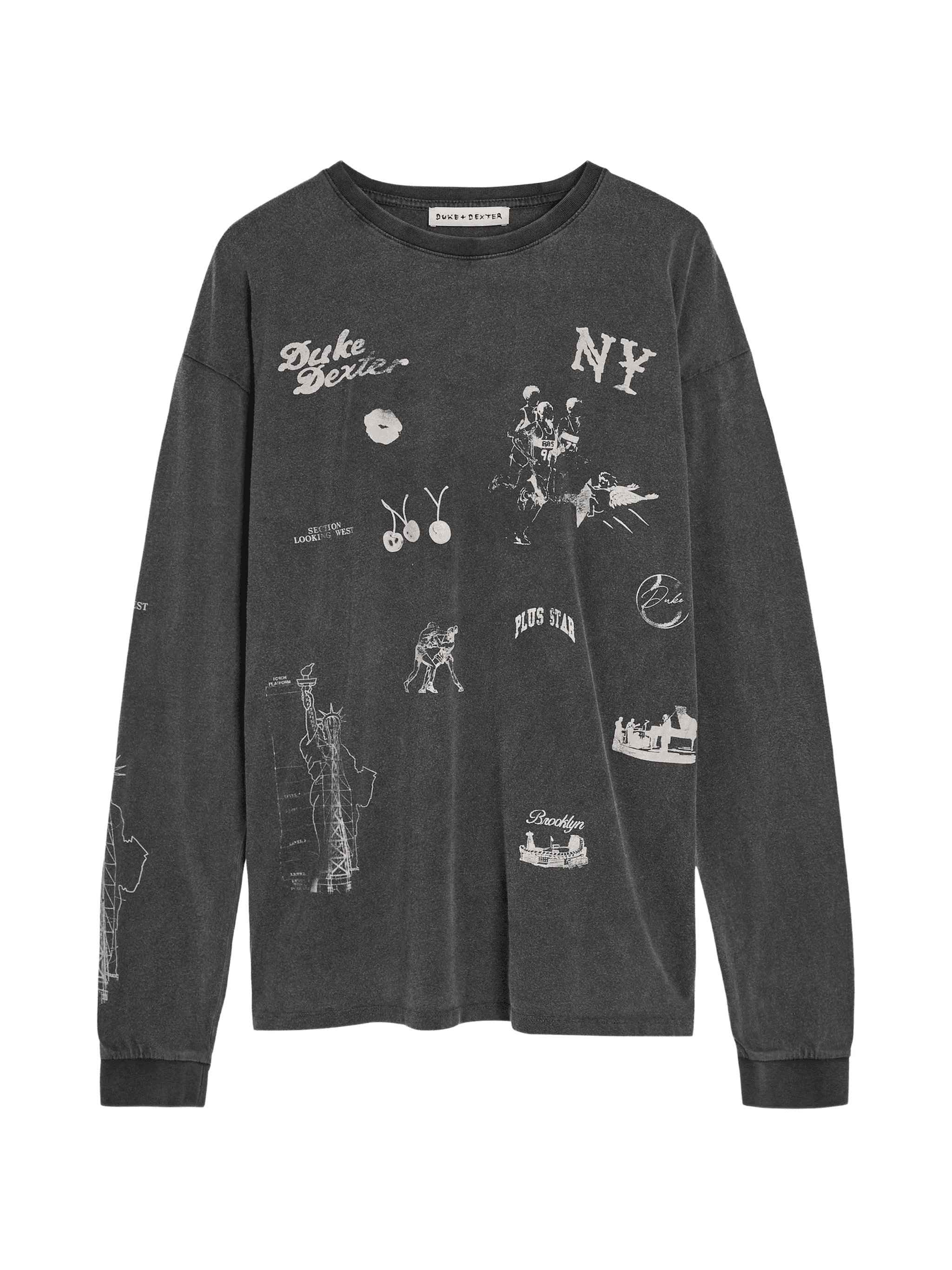 long sleeve graphic T-shirt - Image 1