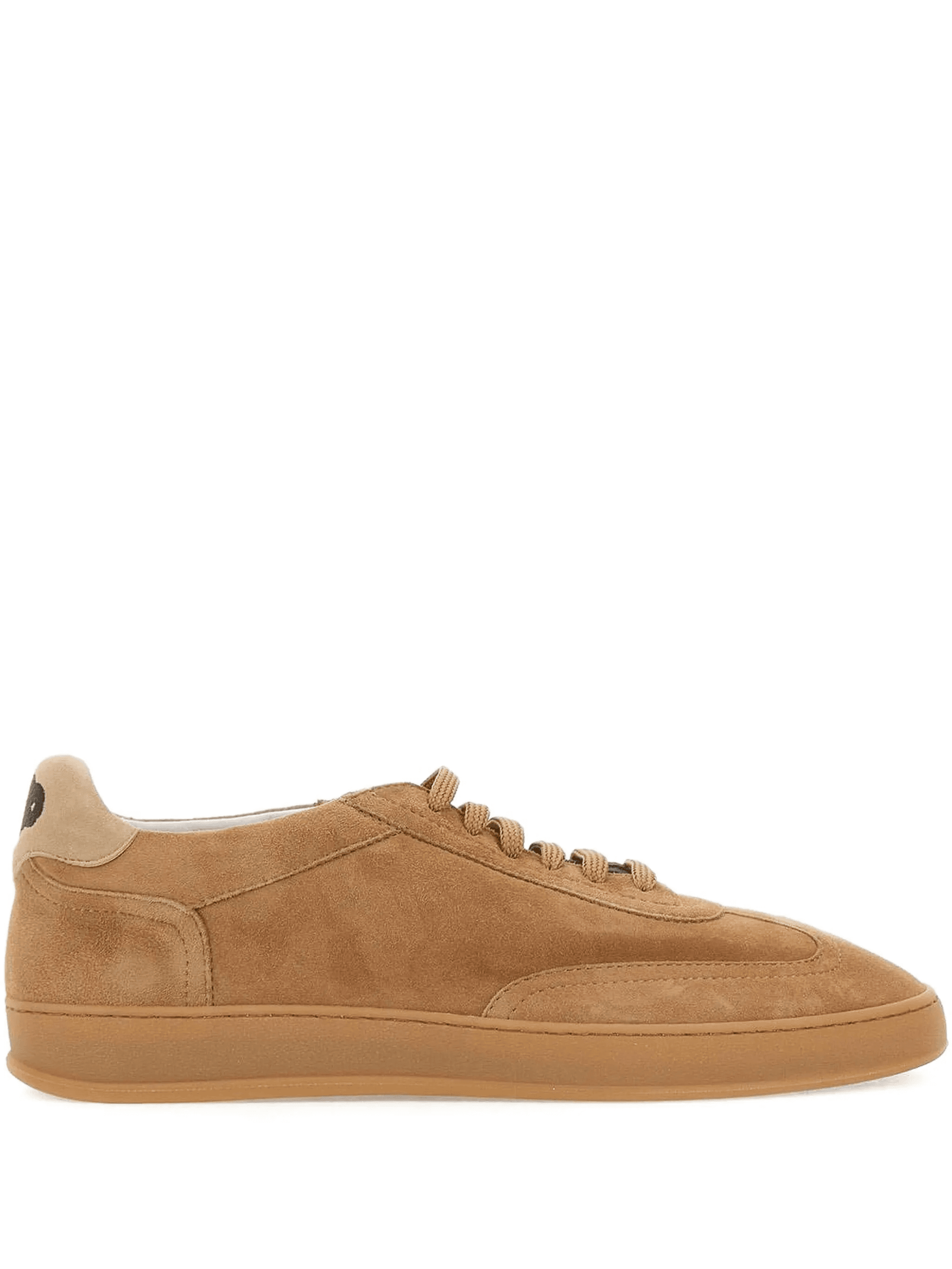 suede lace-up sneakers - Image 1