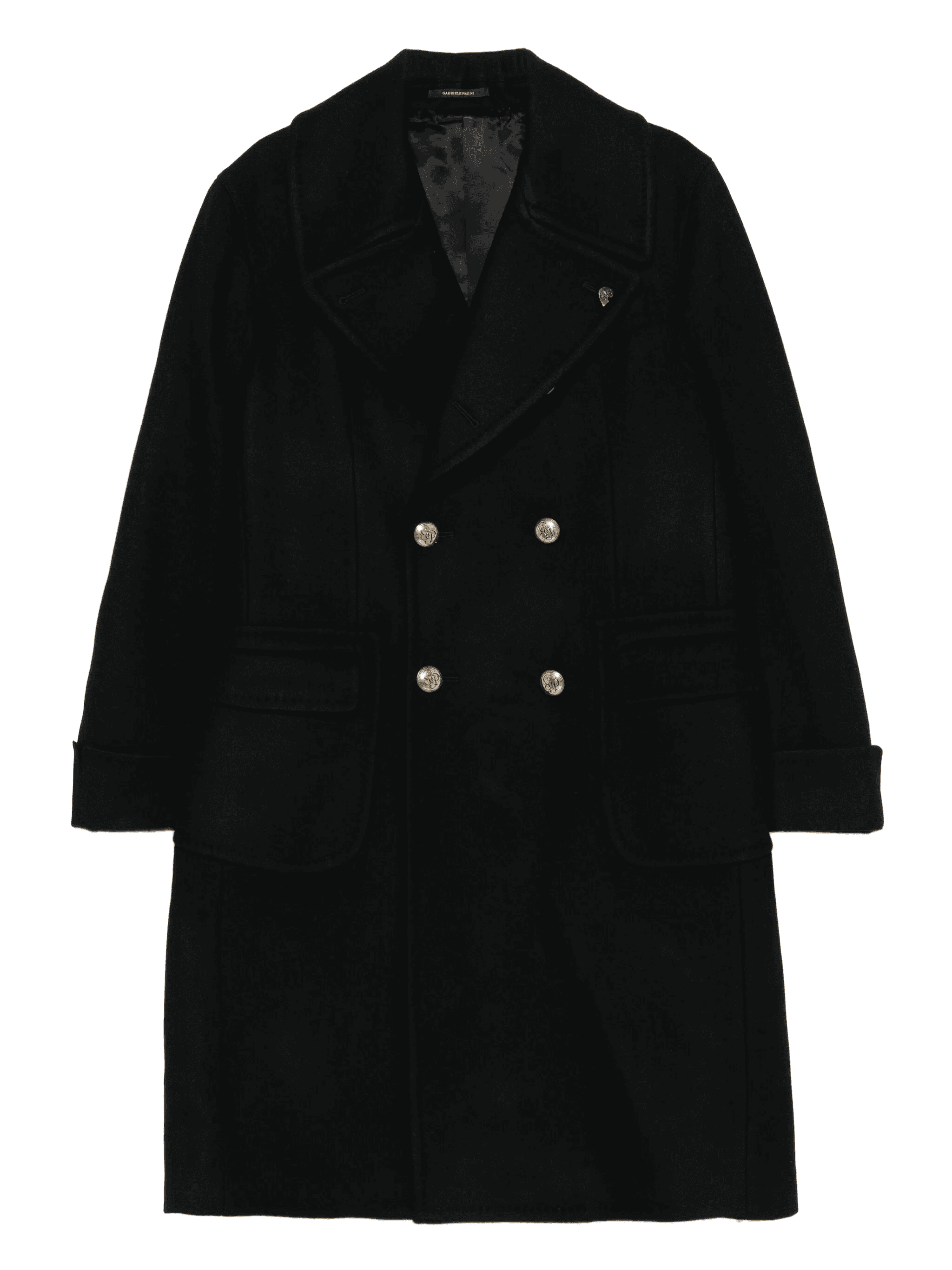 double-breasted coat - Image 1