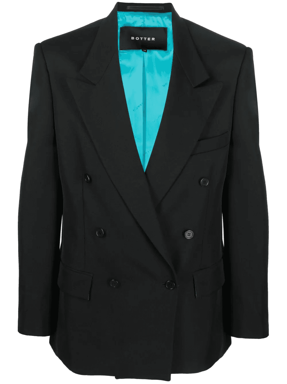 double-breasted blazer - Image 1