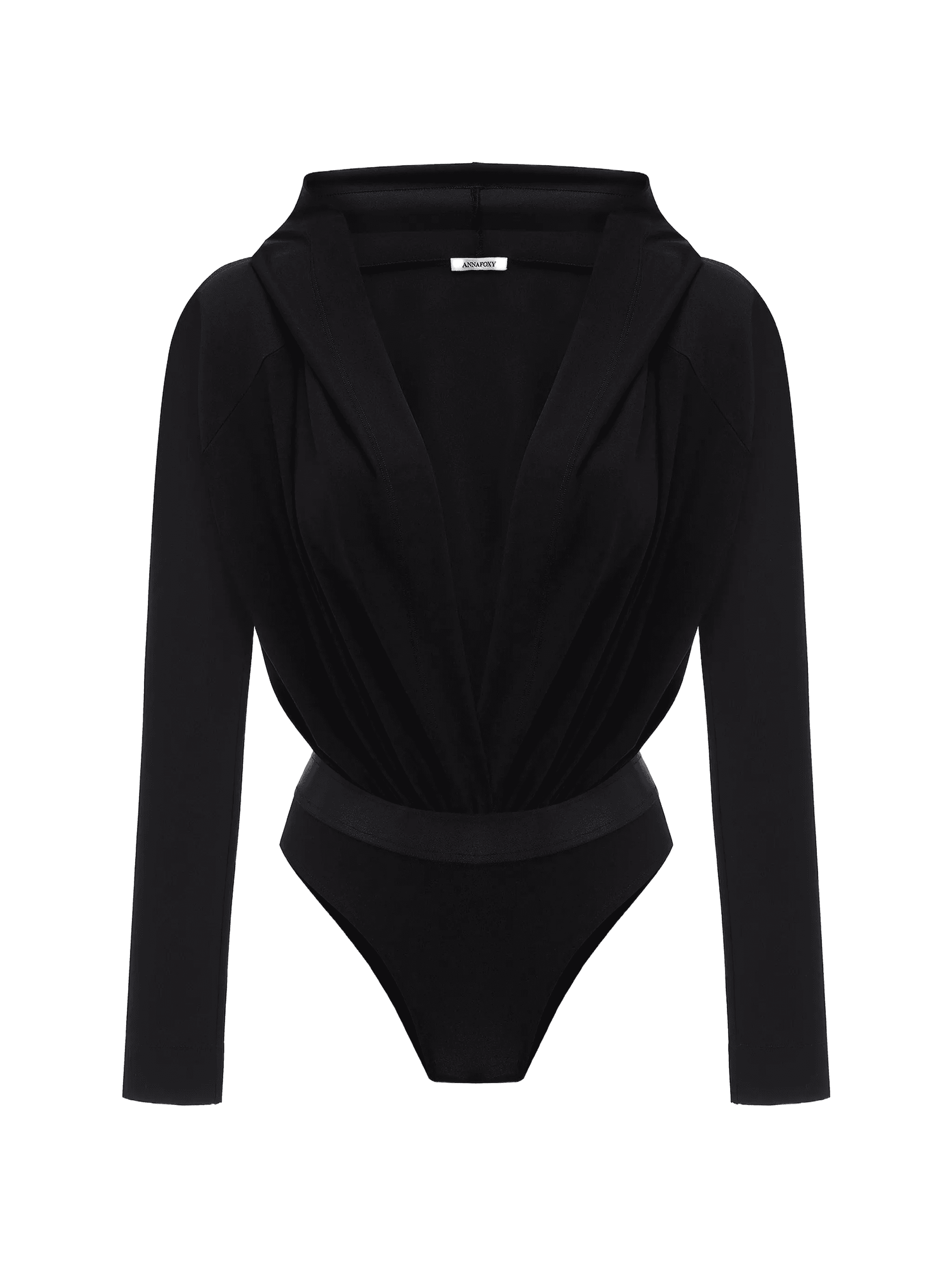 Allure noir hooded top - Image 1