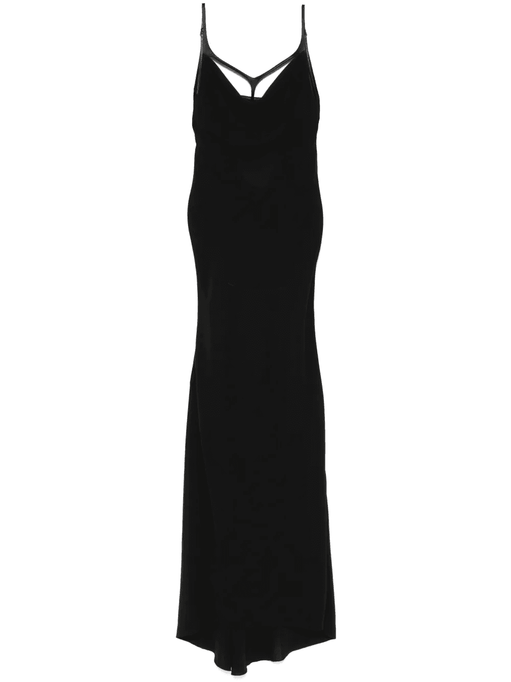 harness crepe gown - Image 1