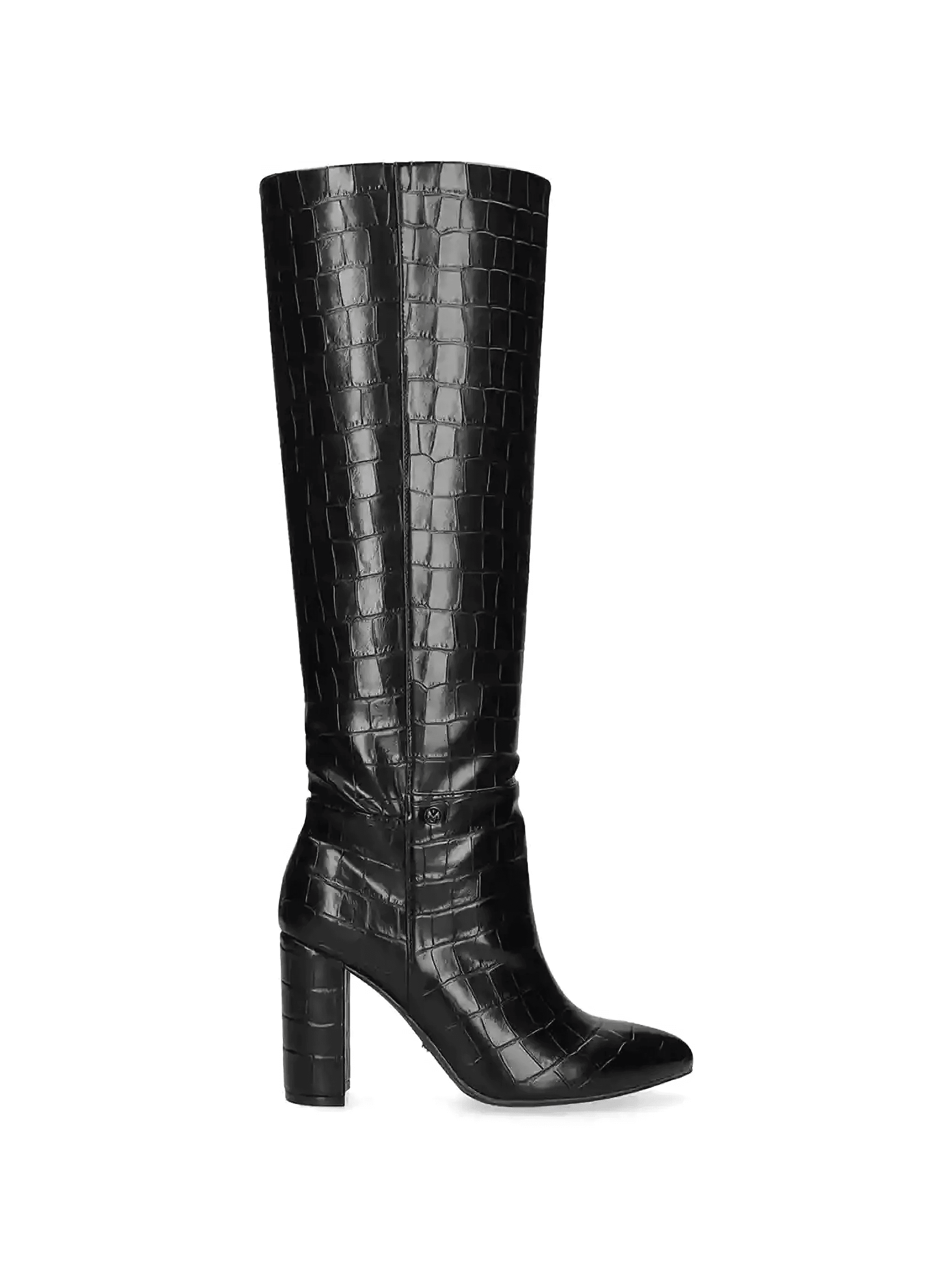 Krystal Indy pointed block-heel boots - Image 1