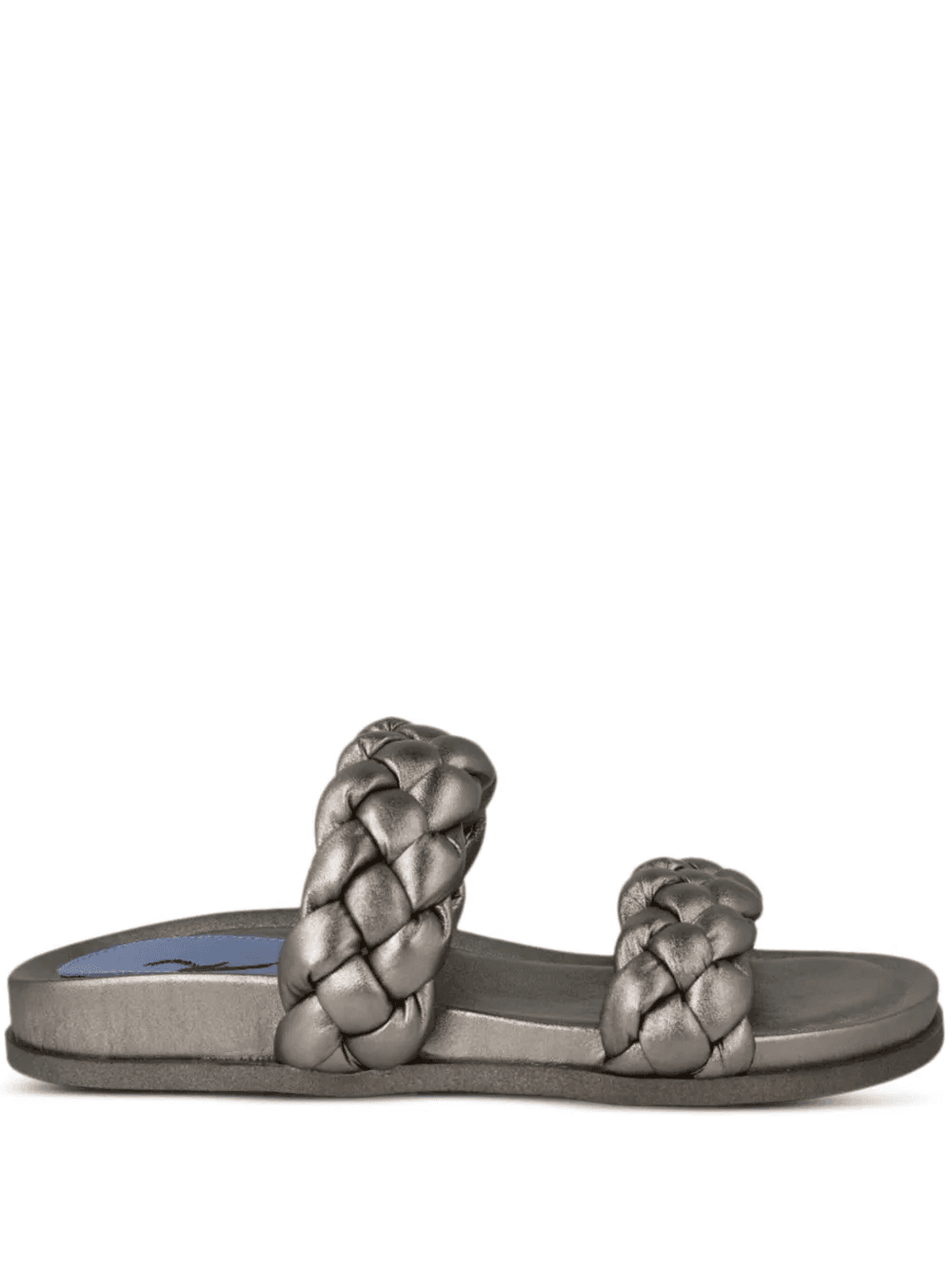 braided leather slides - Image 1