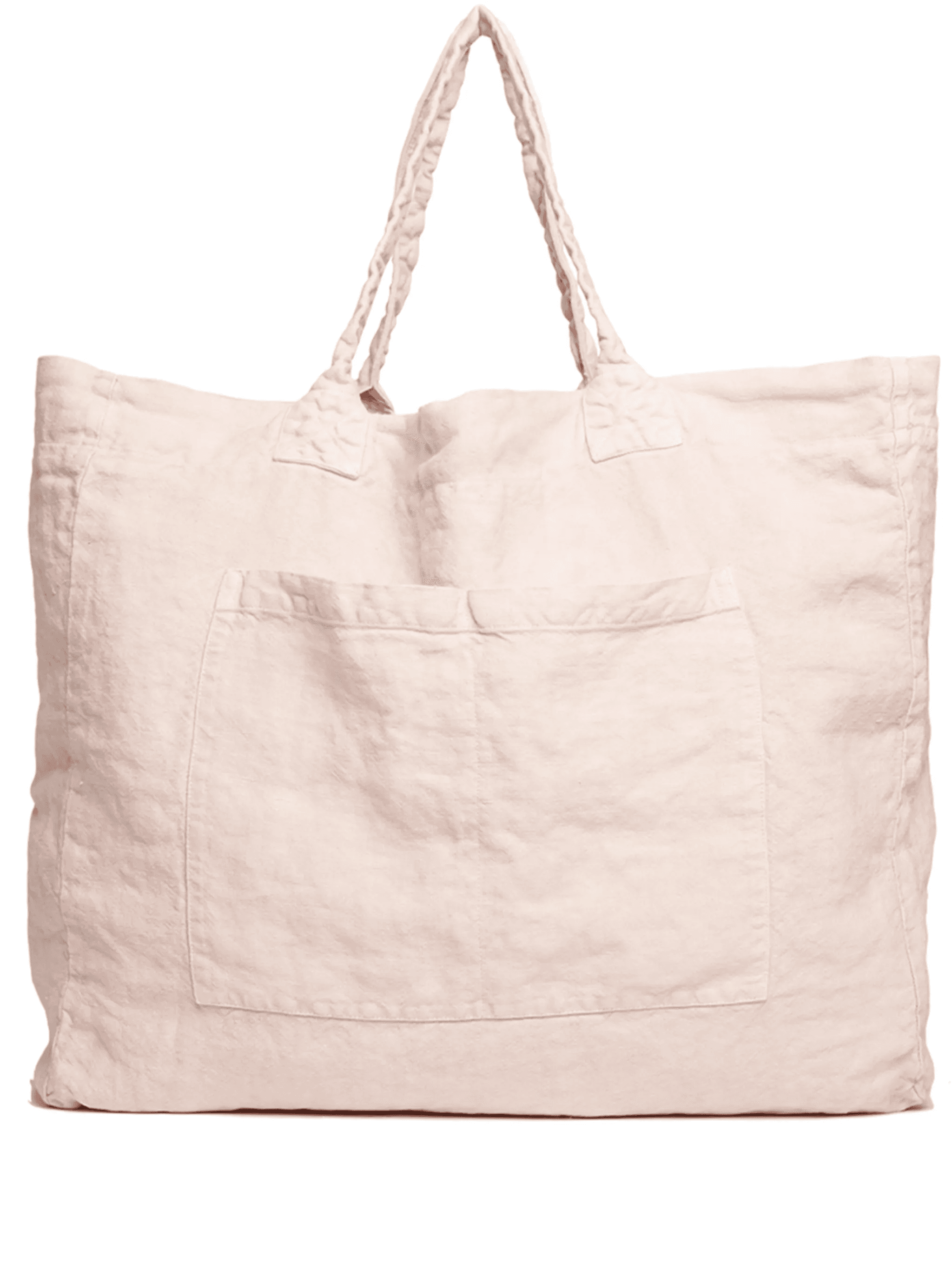 weekend linen tote bag - Image 1
