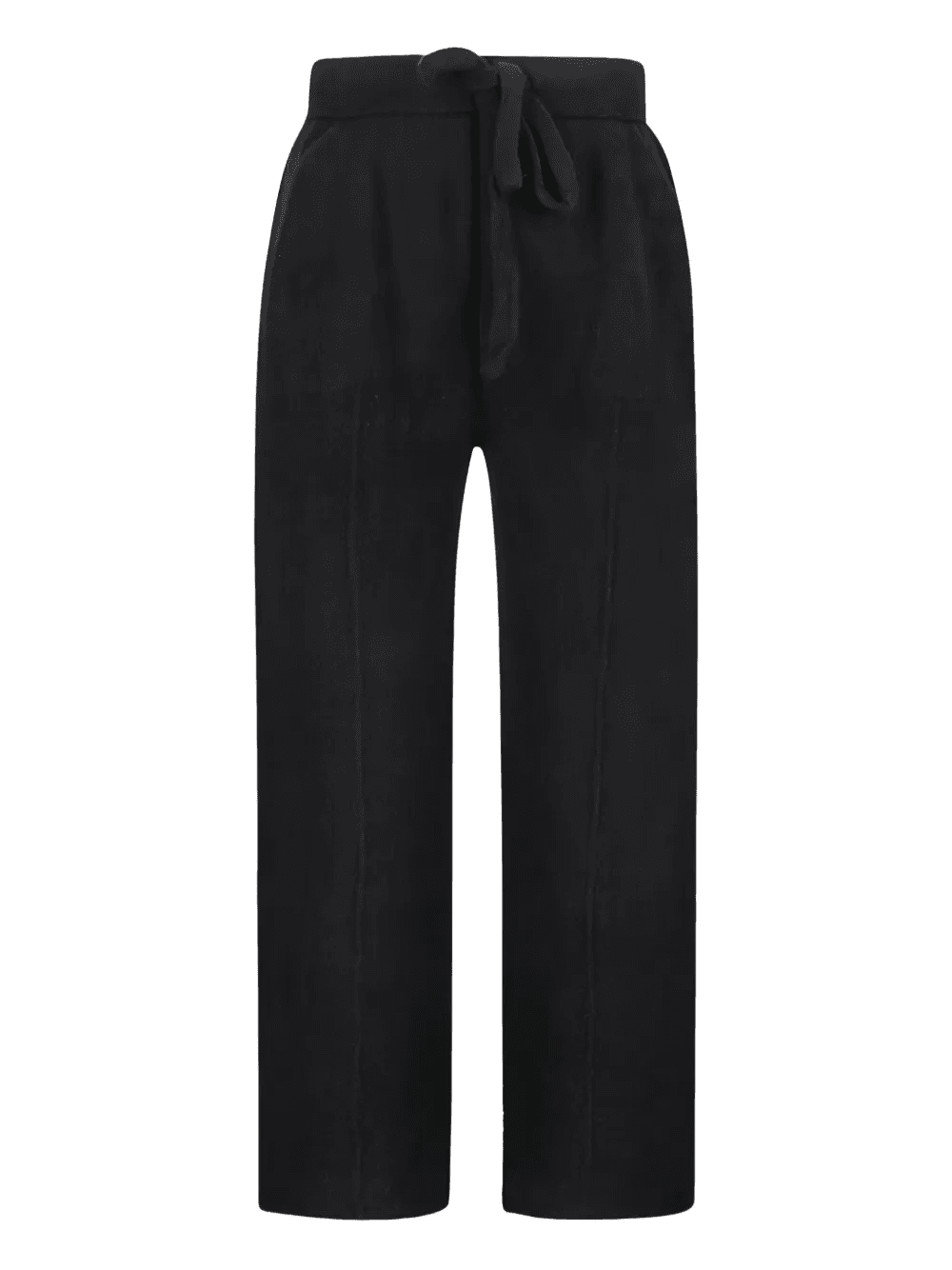 drawstring-fastening cotton-blend trousers - Image 1