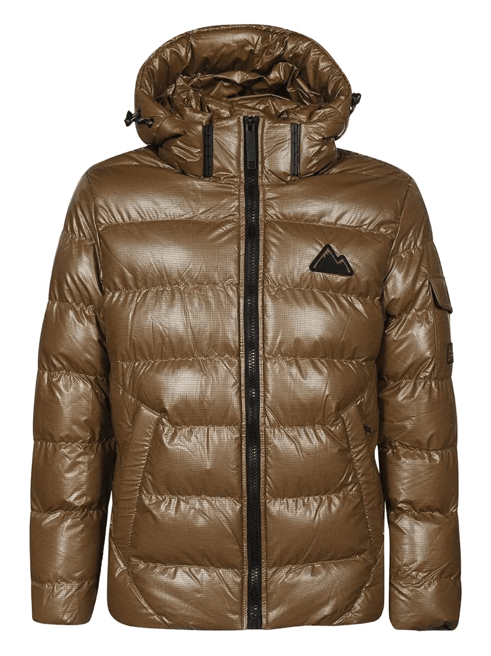 hooded down jacket - Image 1