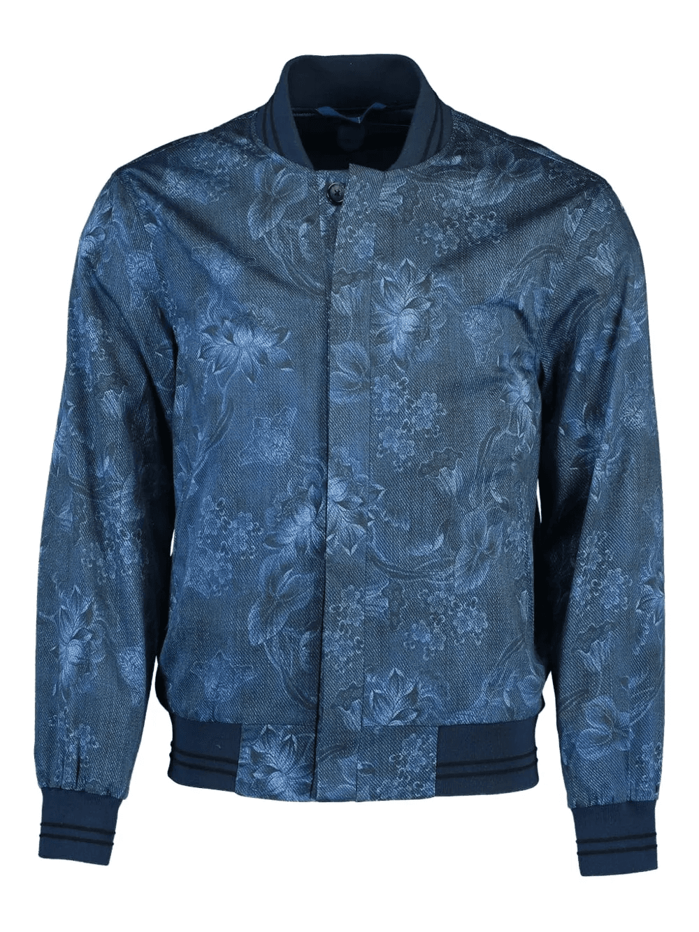 Pierre floral-print bomber jacket - Image 1