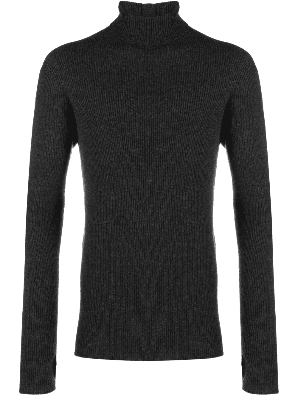 high-neck ribbed-knit jumper - Image 1