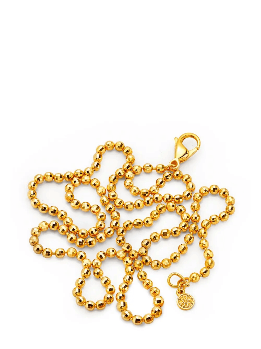 20kt yellow gold Disco chain - Image 1