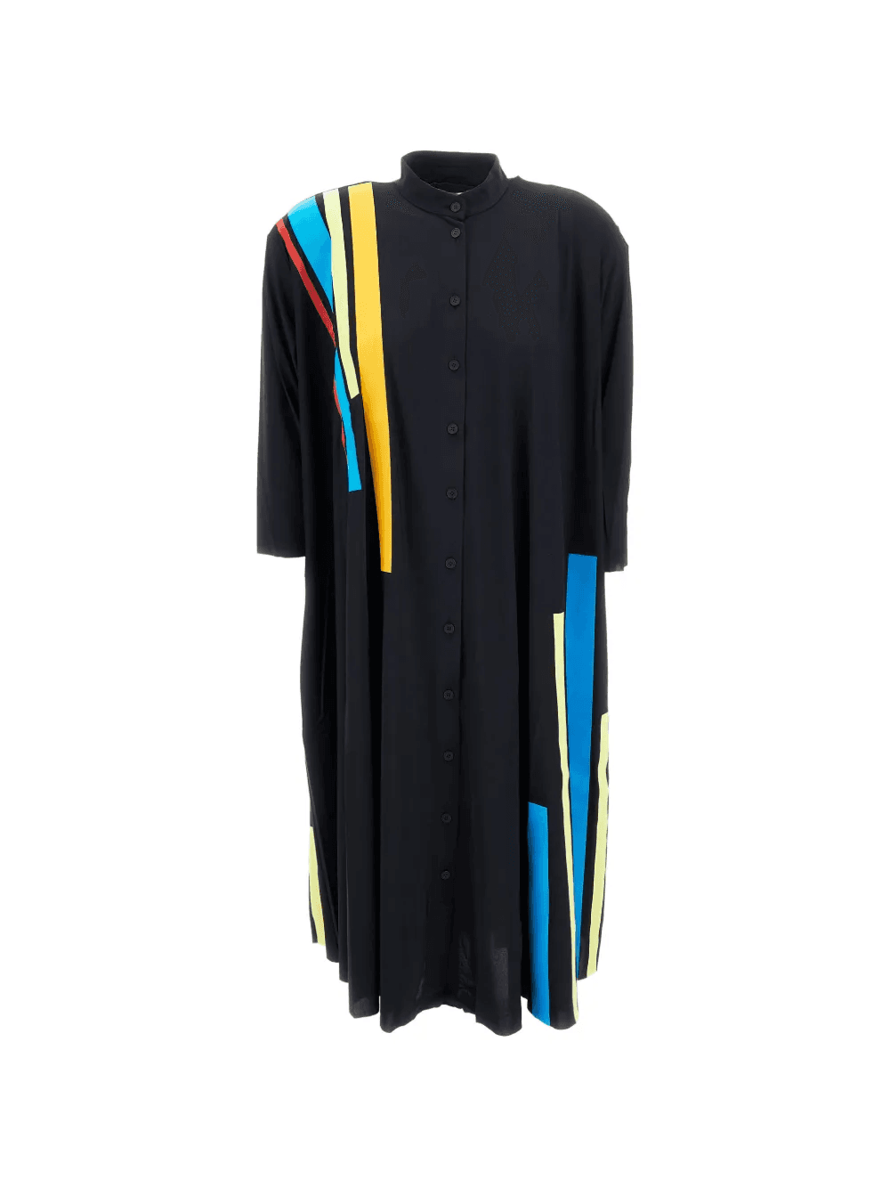 striped-detail mini dress - Image 1