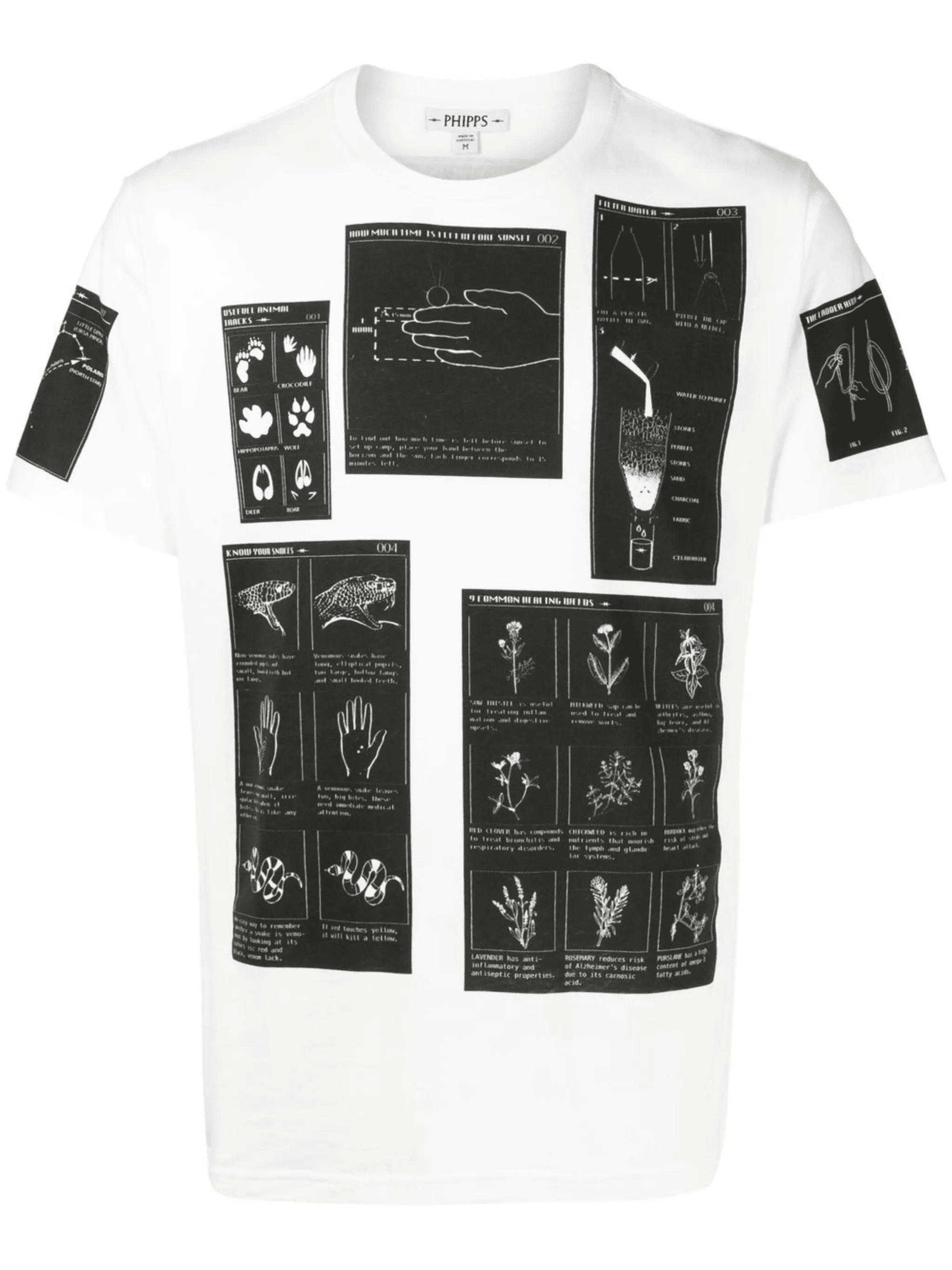 all-over graphic-print T-shirt - Image 1