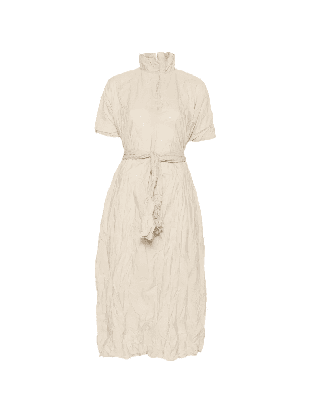 tie-waist midi dress - Image 1