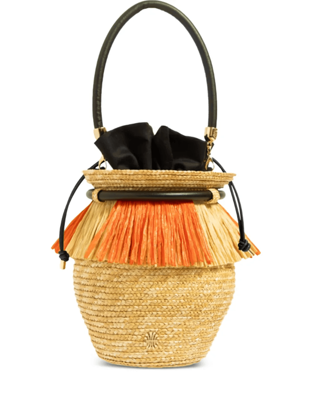 Flying Amphora fringed bucket bag - Image 1