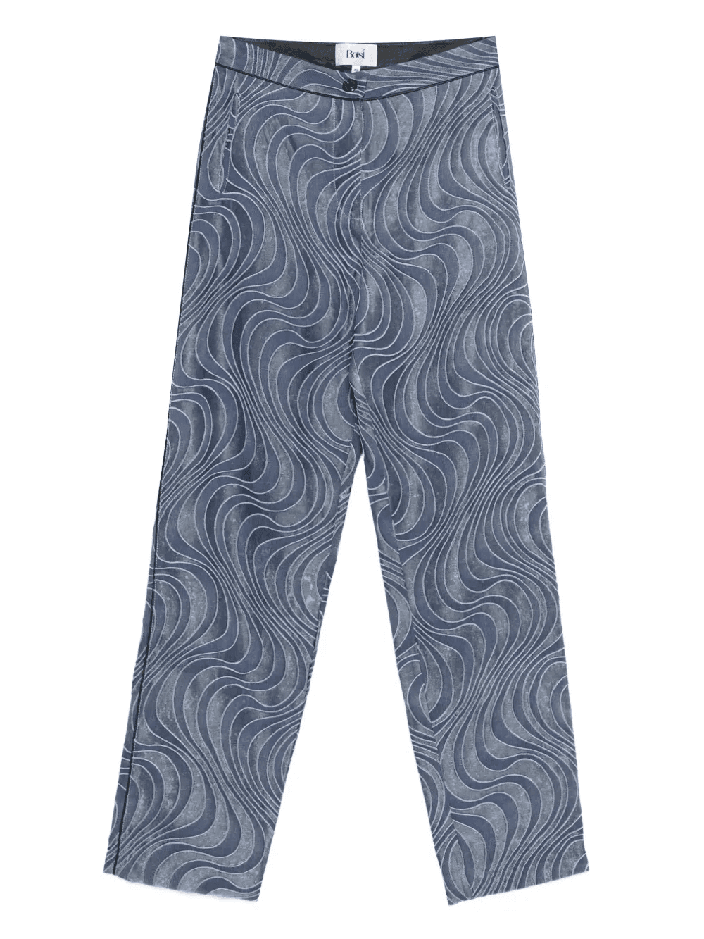 illusion-print trousers - Image 1