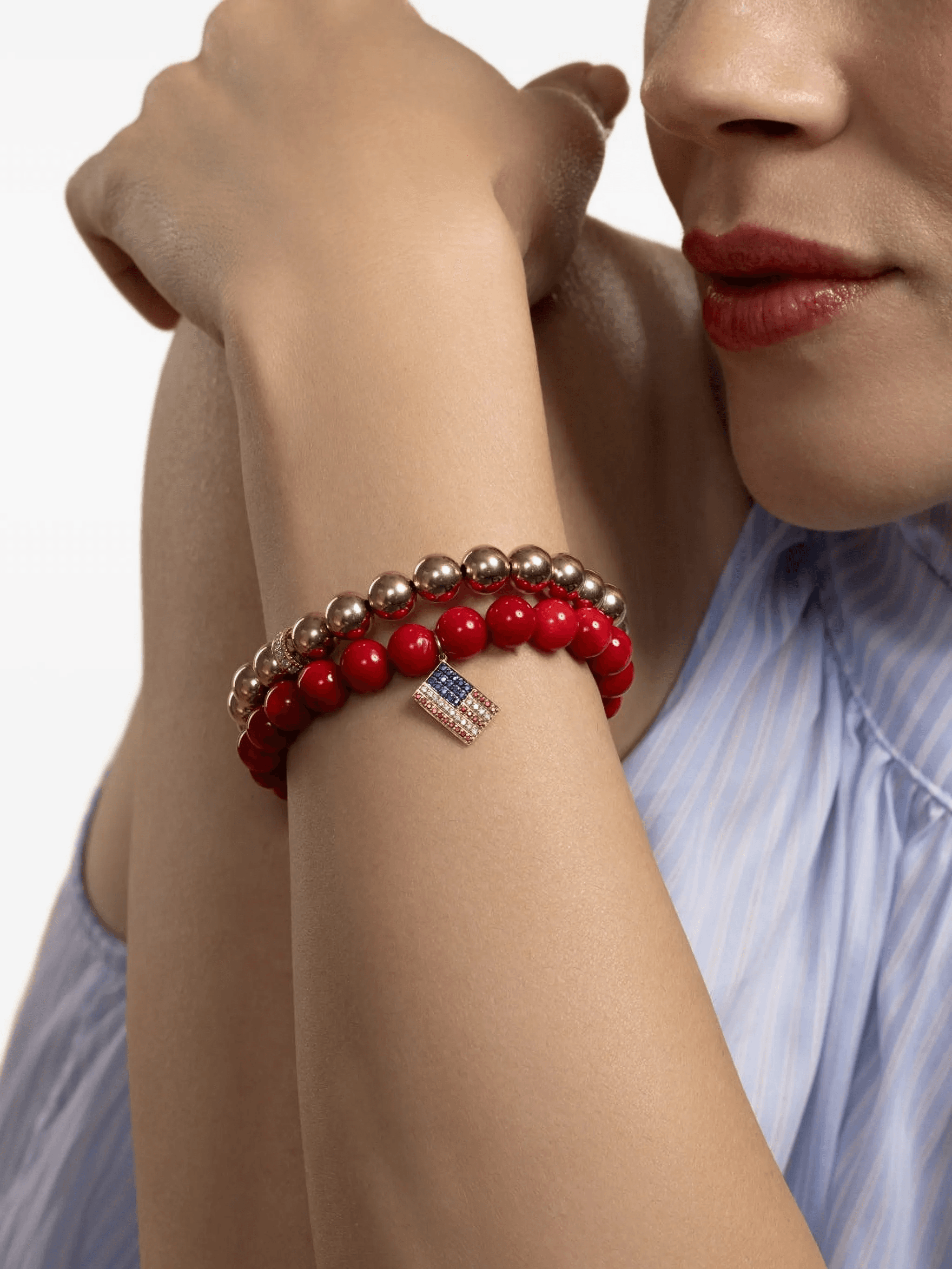 Scallop Edge diamond bracelet - Image 1